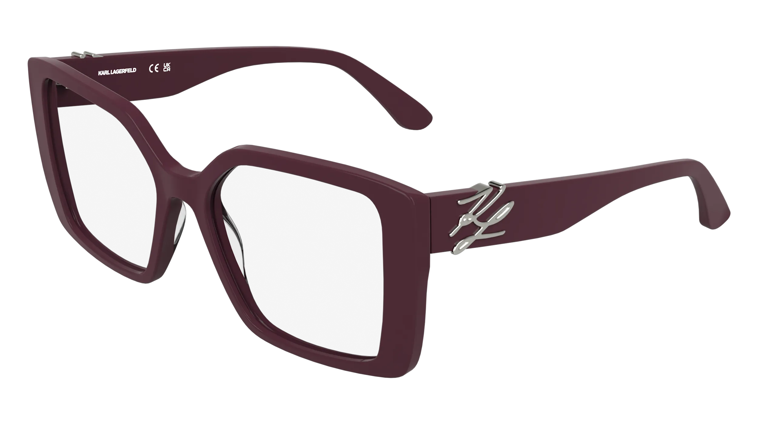 Karl Lagerfeld KL6241 601 Montature da vista Acetato Bordeaux Squadrata Normale - immagine 1