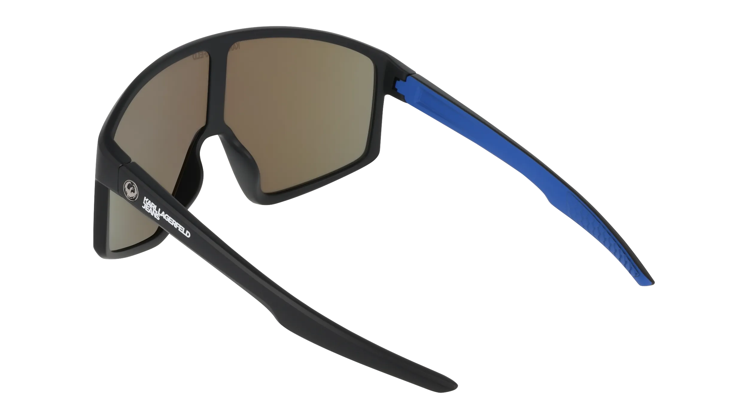Karl Lagerfeld KLJ6228S 008 Occhiali da sole Bio-iniettato Blu Maschera Normale - immagine 4
