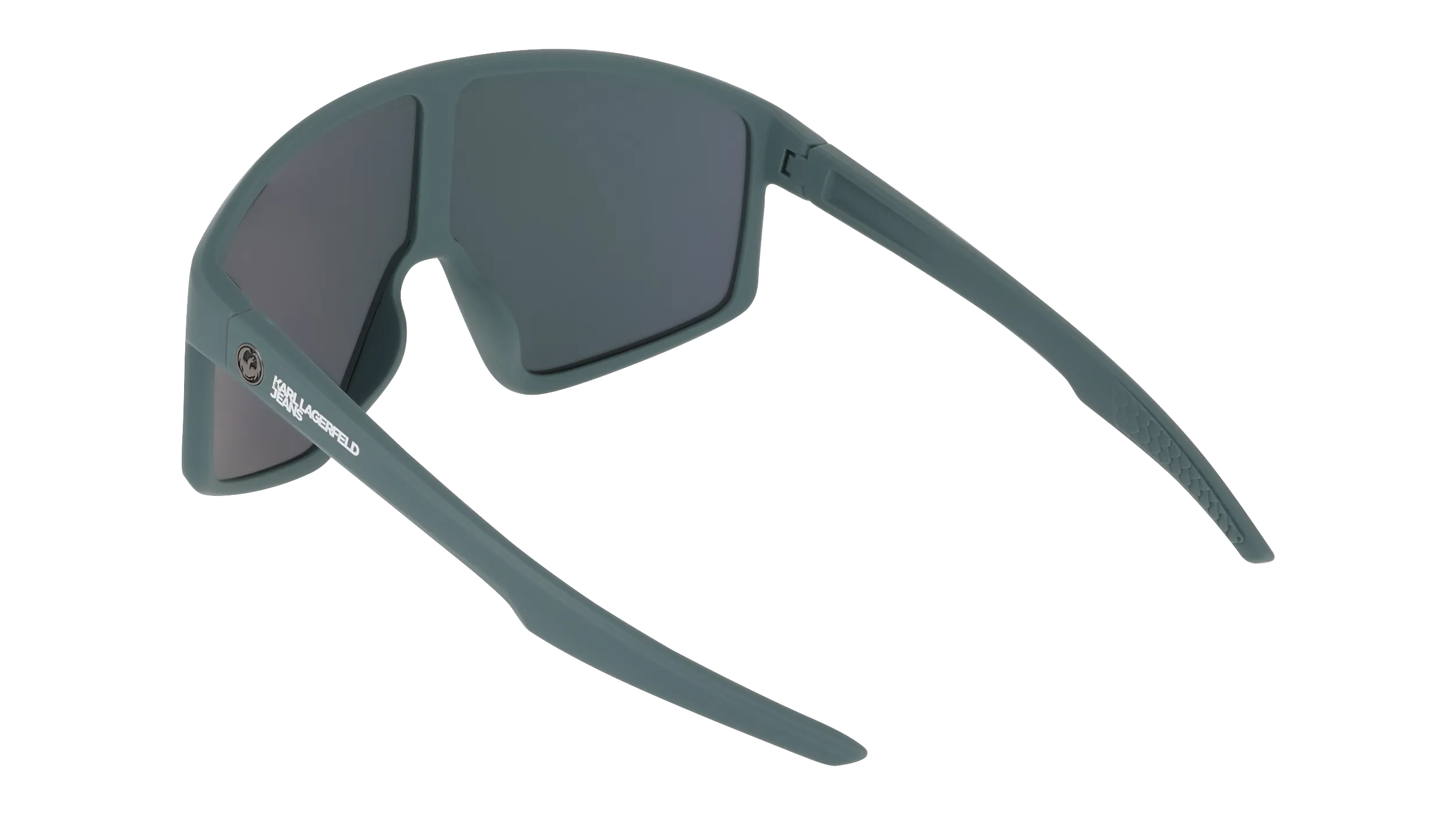 Karl Lagerfeld KLJ6228S 021 Occhiali da sole Bio-iniettato Rosso Maschera Normale - immagine 4