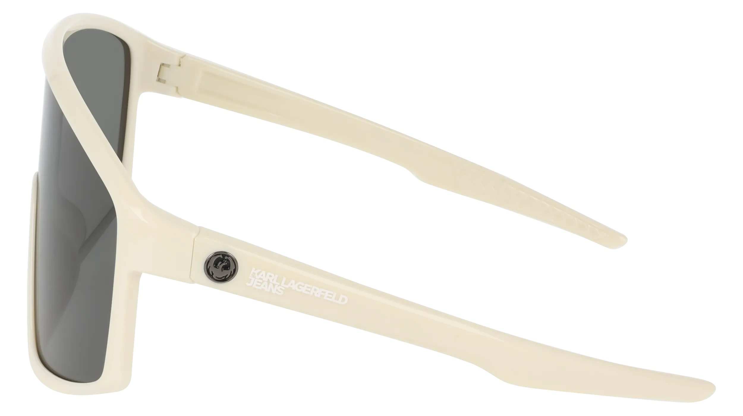 Karl Lagerfeld KLJ6228S 104 Occhiali da sole Bio-iniettato Fumo Maschera Normale - immagine 3