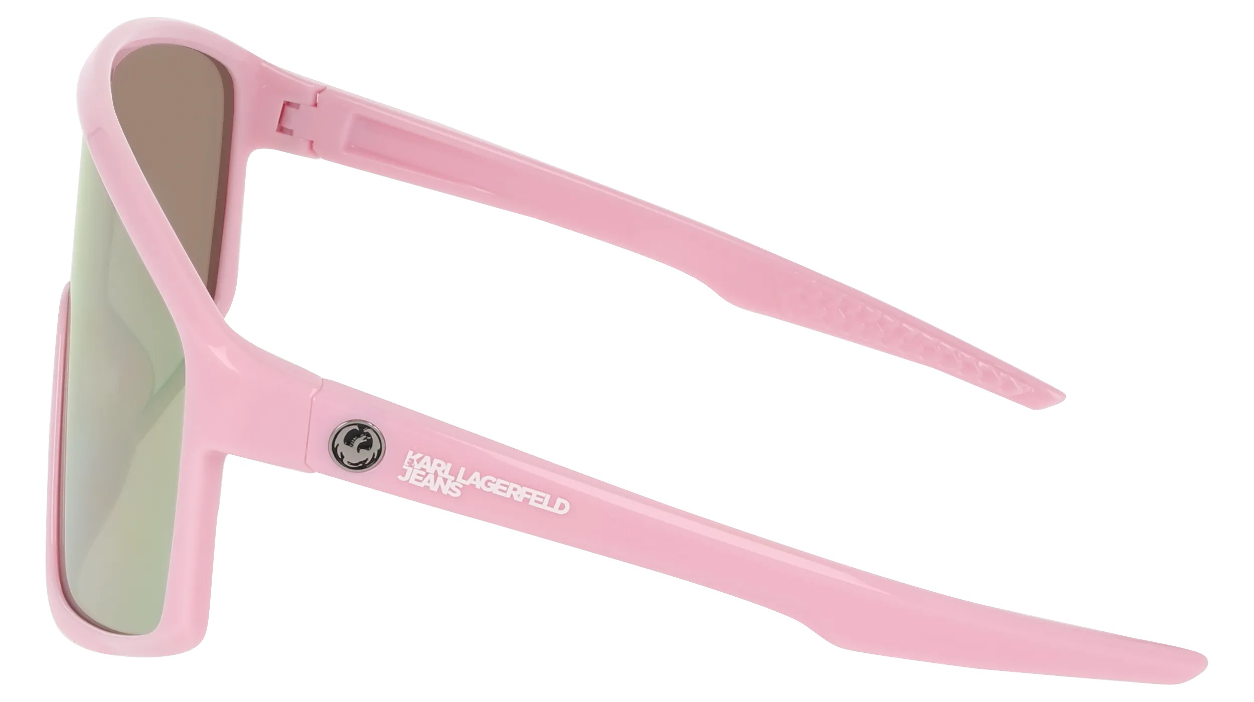 Karl Lagerfeld KLJ6228S 685 Occhiali da sole Bio-iniettato Rosa Maschera Normale - immagine 3