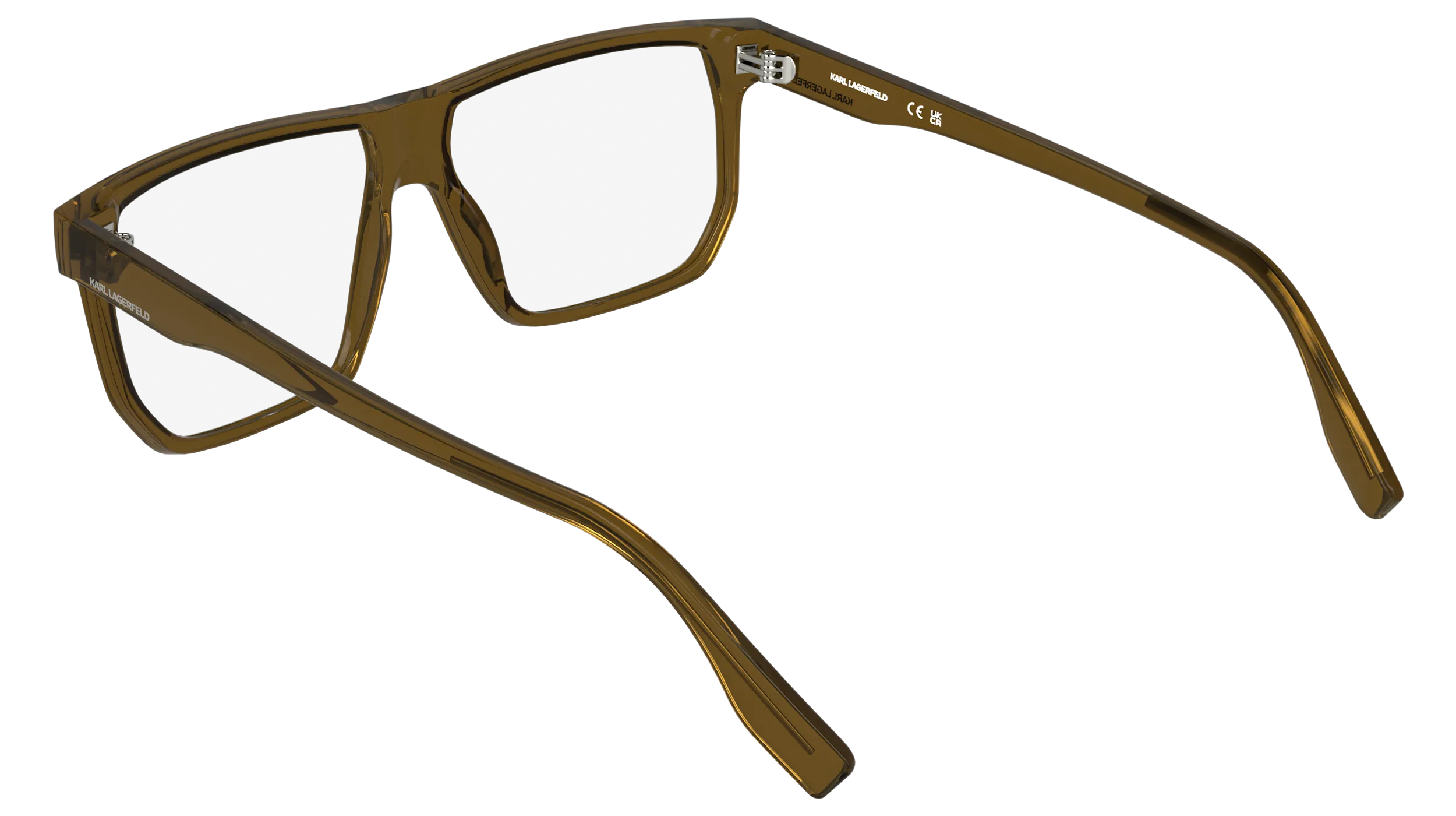 Karl Lagerfeld KL6242 210 Montature da vista Bio-iniettato Marrone Pilot Normale - immagine 4