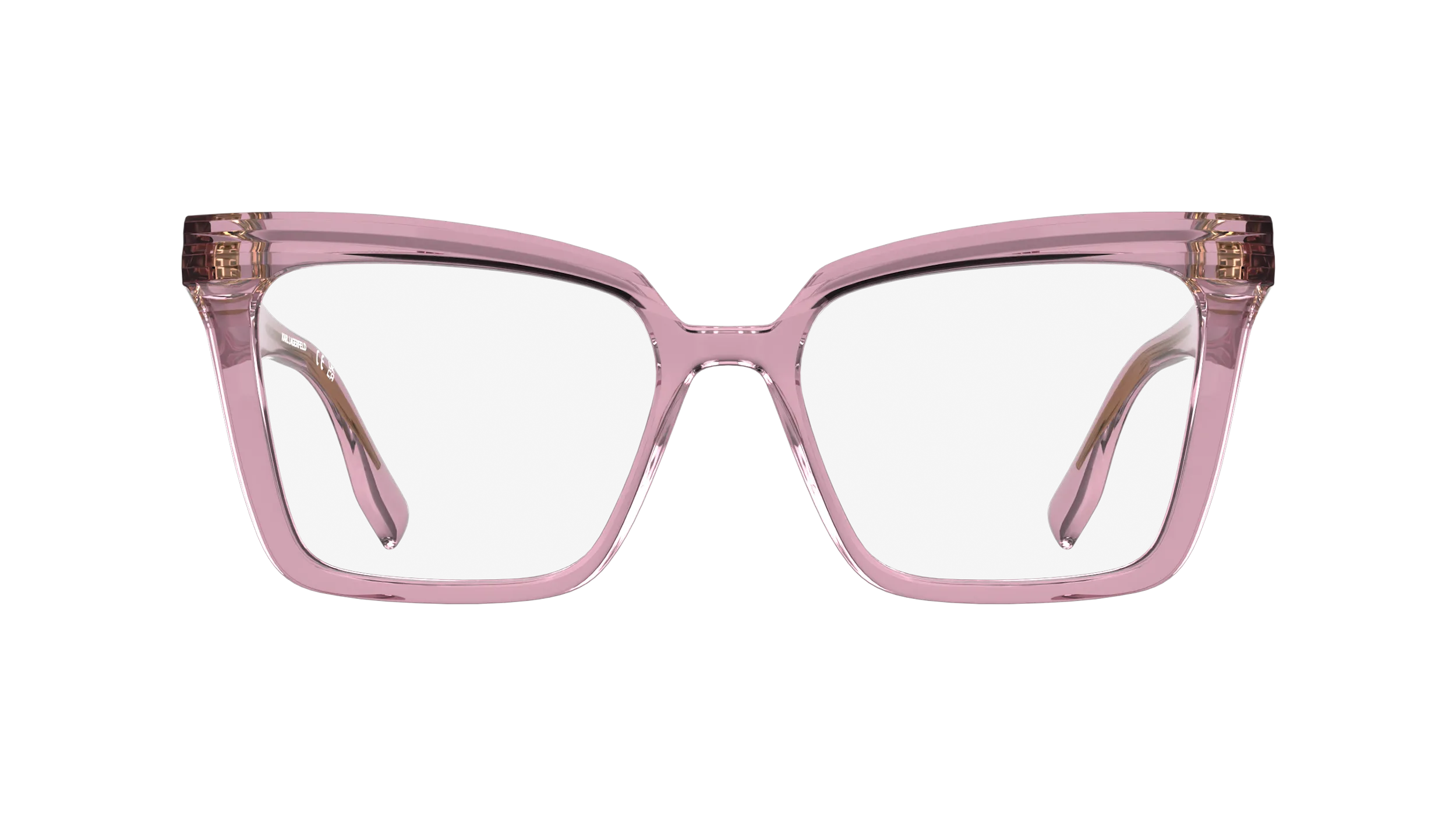 Karl Lagerfeld KL6240 601 Montature da vista Acetato Rosa Squadrata Normale - immagine 2