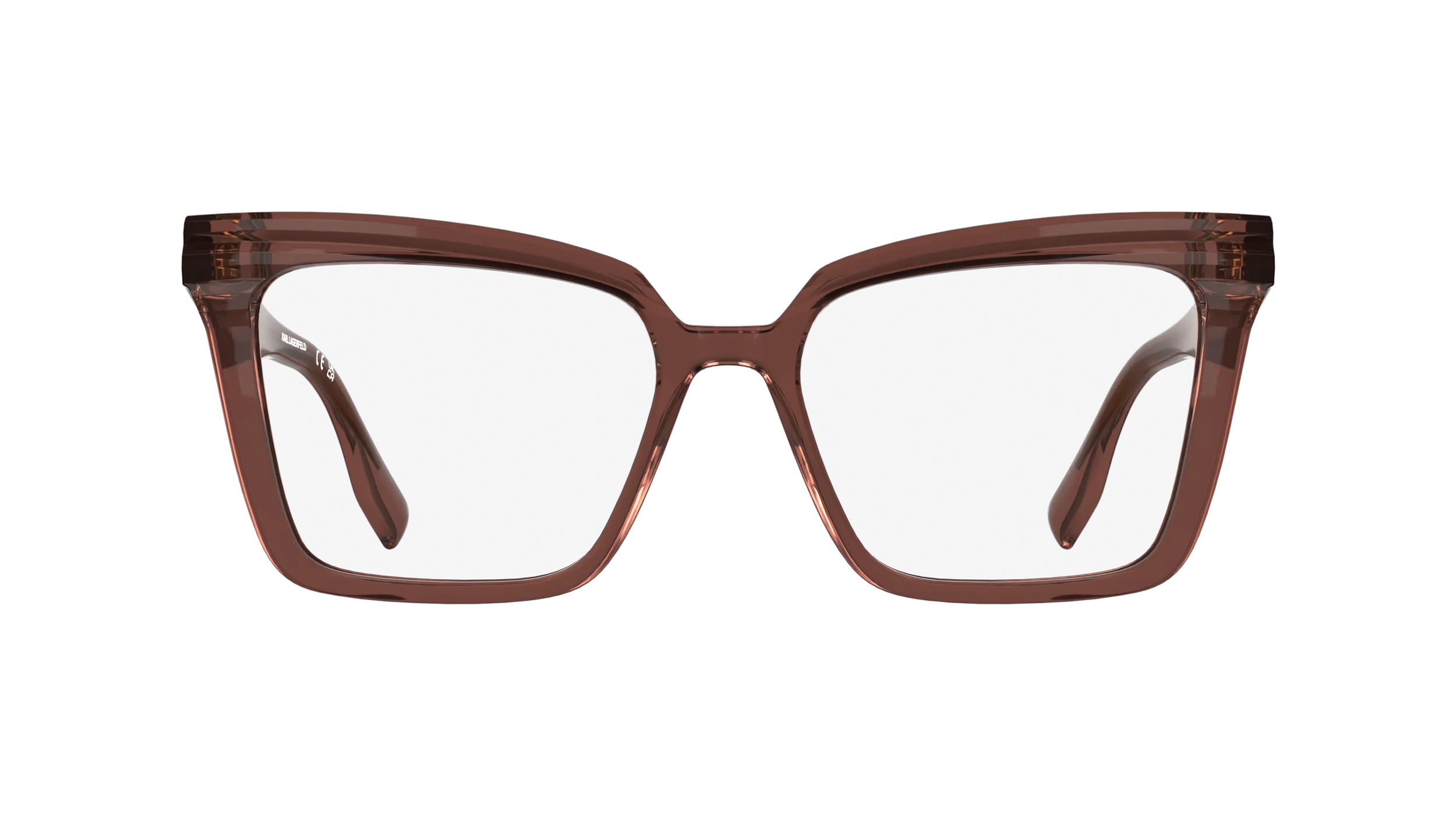 Karl Lagerfeld KL6240 652 Montature da vista Acetato Rosa Squadrata Normale - immagine 2