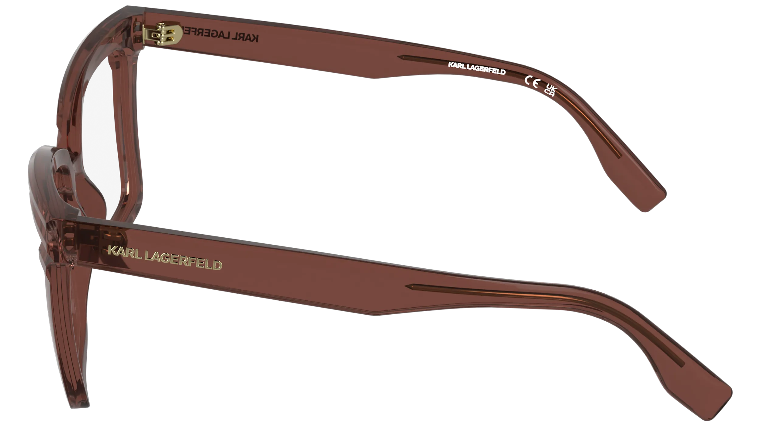 Karl Lagerfeld KL6240 652 Montature da vista Acetato Rosa Squadrata Normale - immagine 3