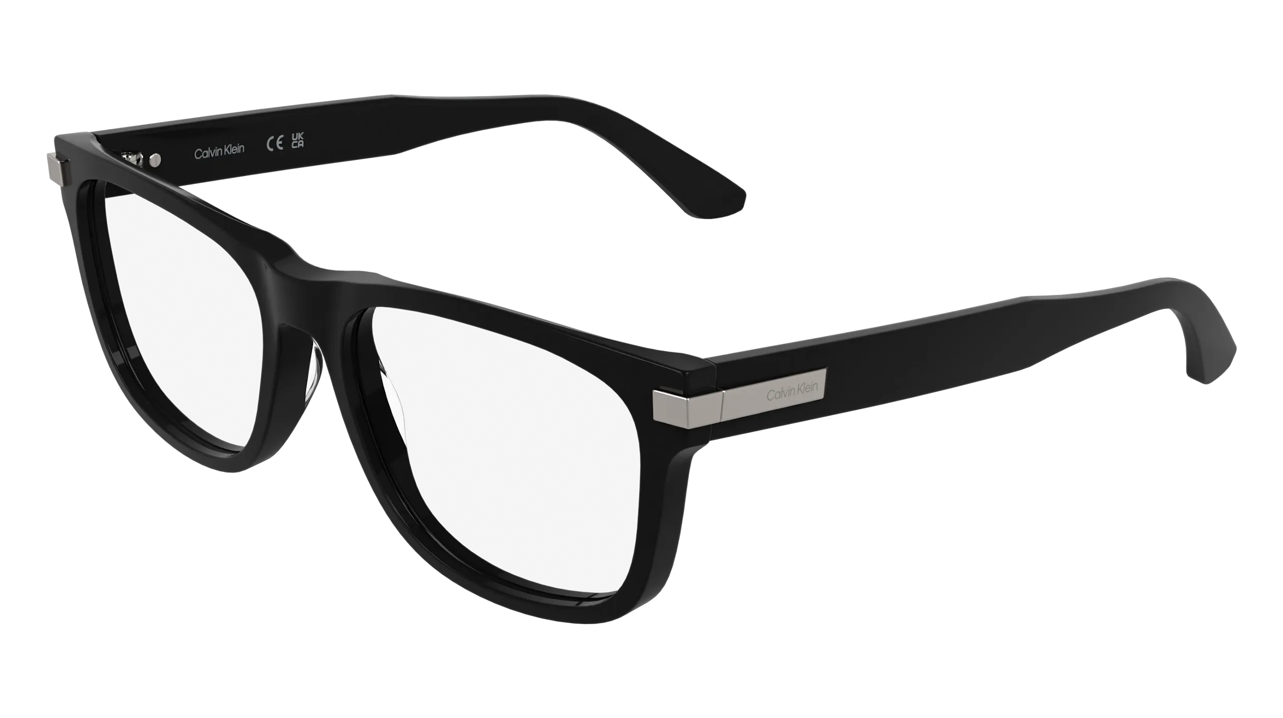 Calvin Klein CK25540 001 Montature da vista Acetato Nero Squadrata Normale - immagine 1