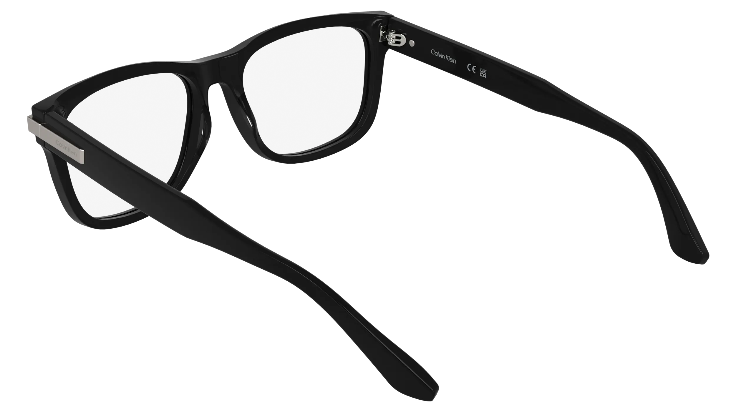Calvin Klein CK25540 001 Montature da vista Acetato Nero Squadrata Normale - immagine 4