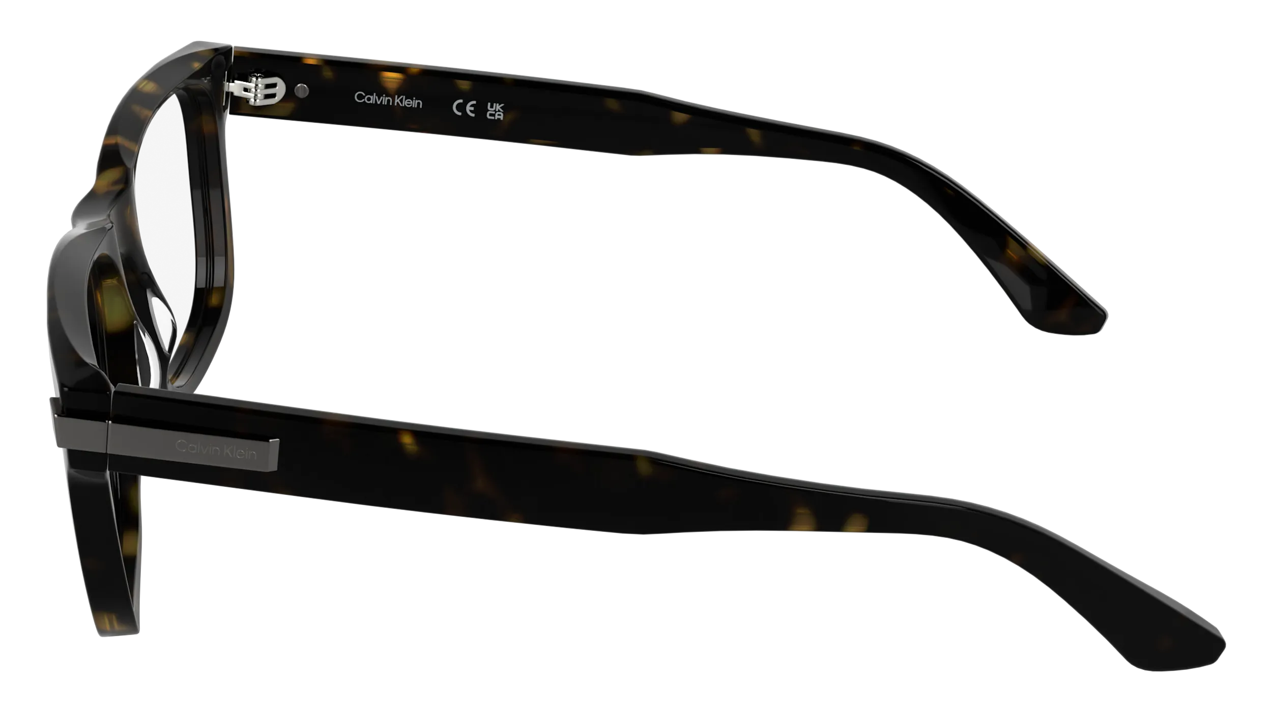 Calvin Klein CK25540 235 Montature da vista Acetato Havana Squadrata Normale - immagine 3