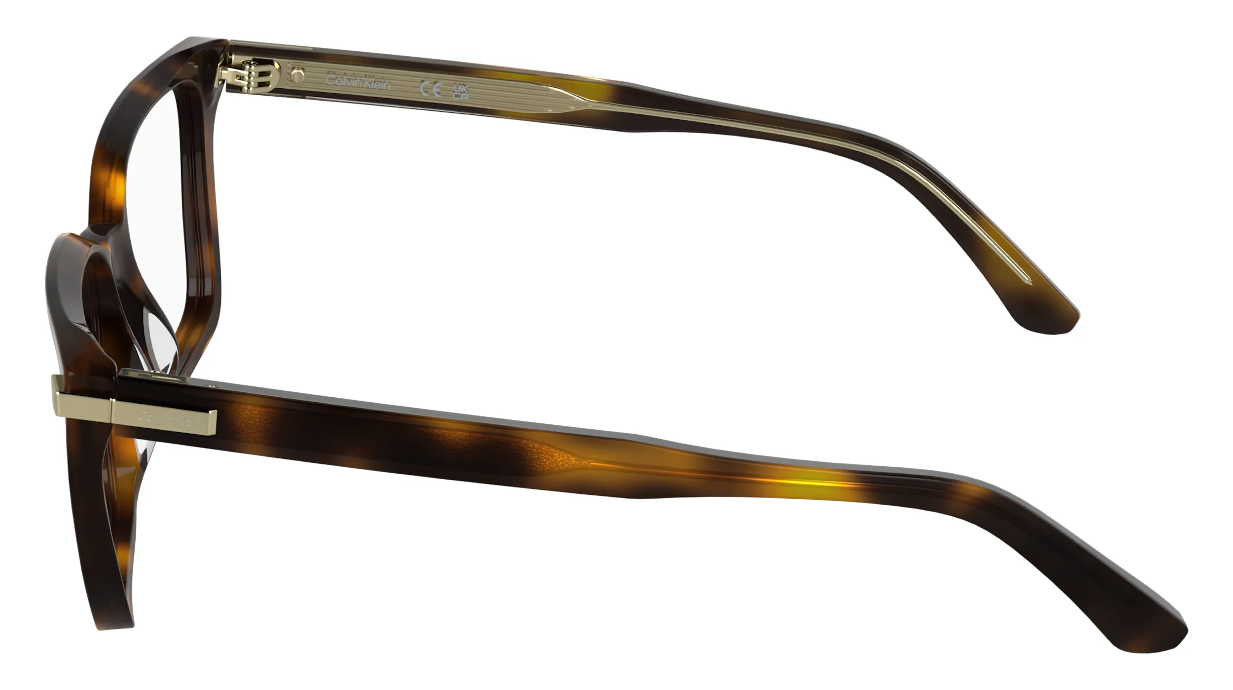 Calvin Klein CK26515 240 Montature da vista Acetato Havana Cat Eye Normale - immagine 3