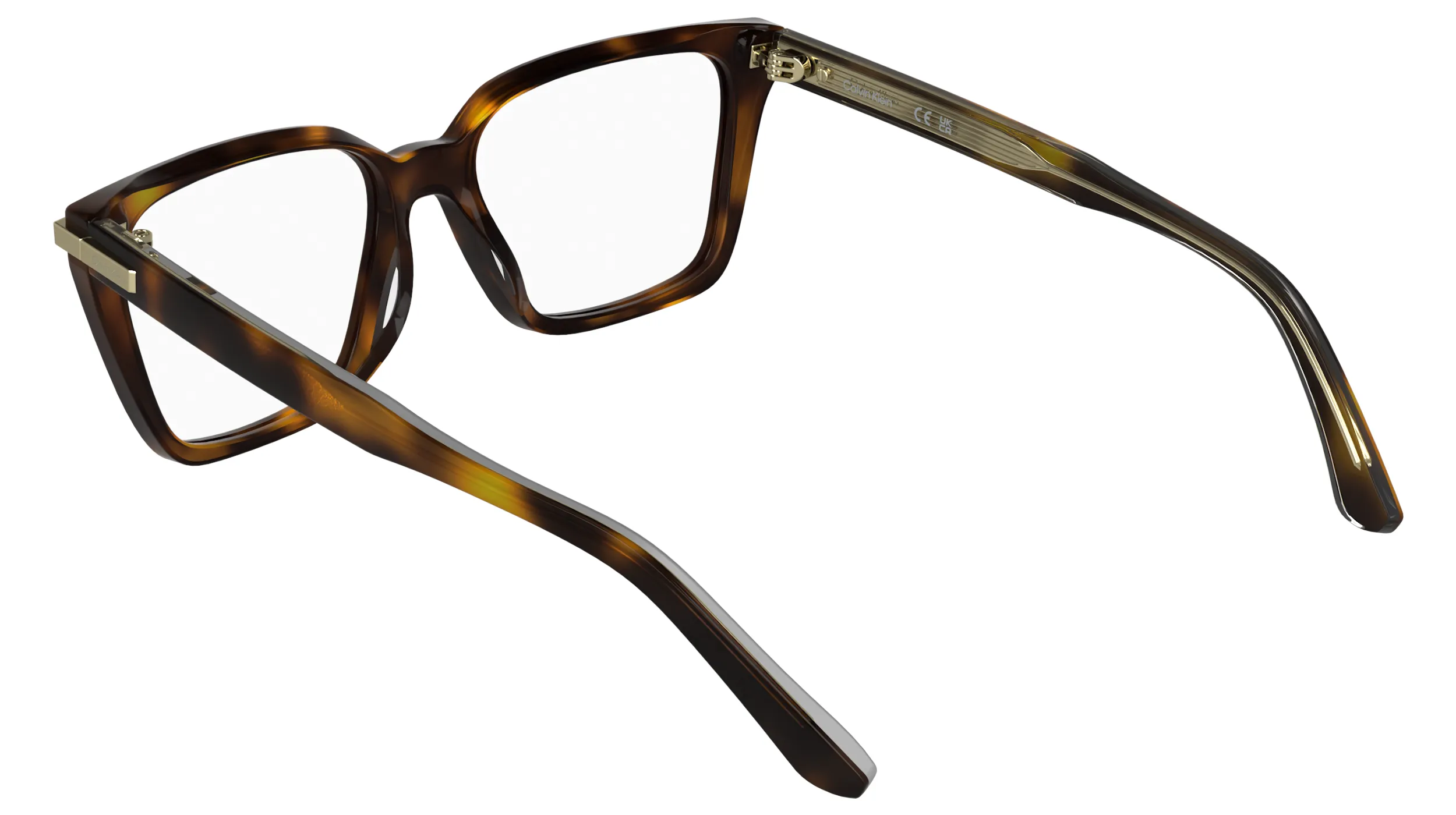 Calvin Klein CK26515 240 Montature da vista Acetato Havana Cat Eye Normale - immagine 4