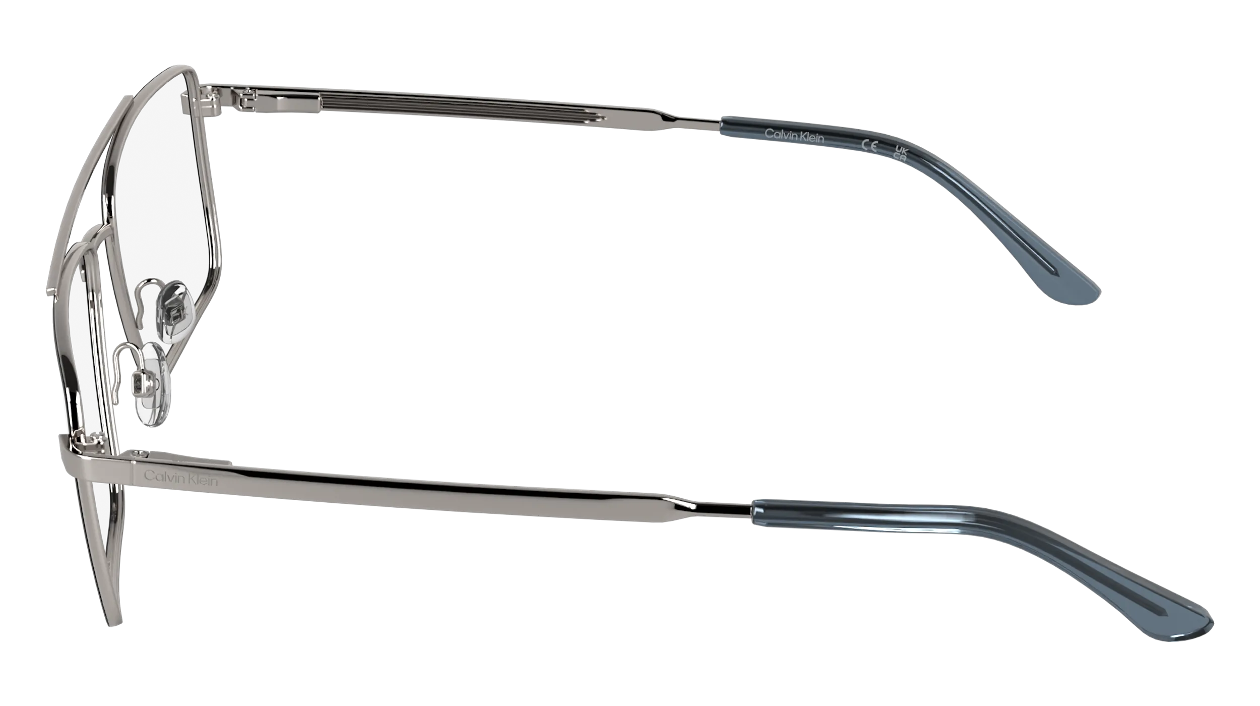 Calvin Klein CK26101 069 Montature da vista Metallo Rutenio Squadrata Normale - immagine 3