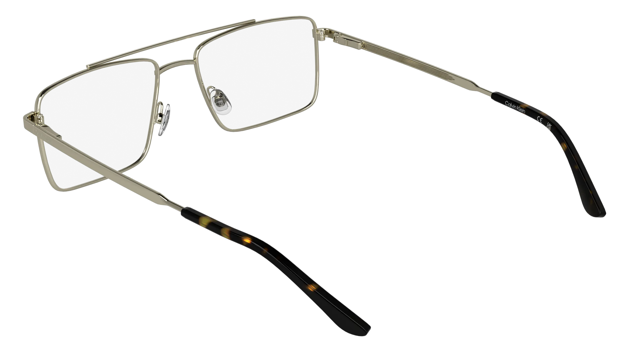 Calvin Klein CK26101 716 Montature da vista Metallo Oro Squadrata Normale - immagine 4