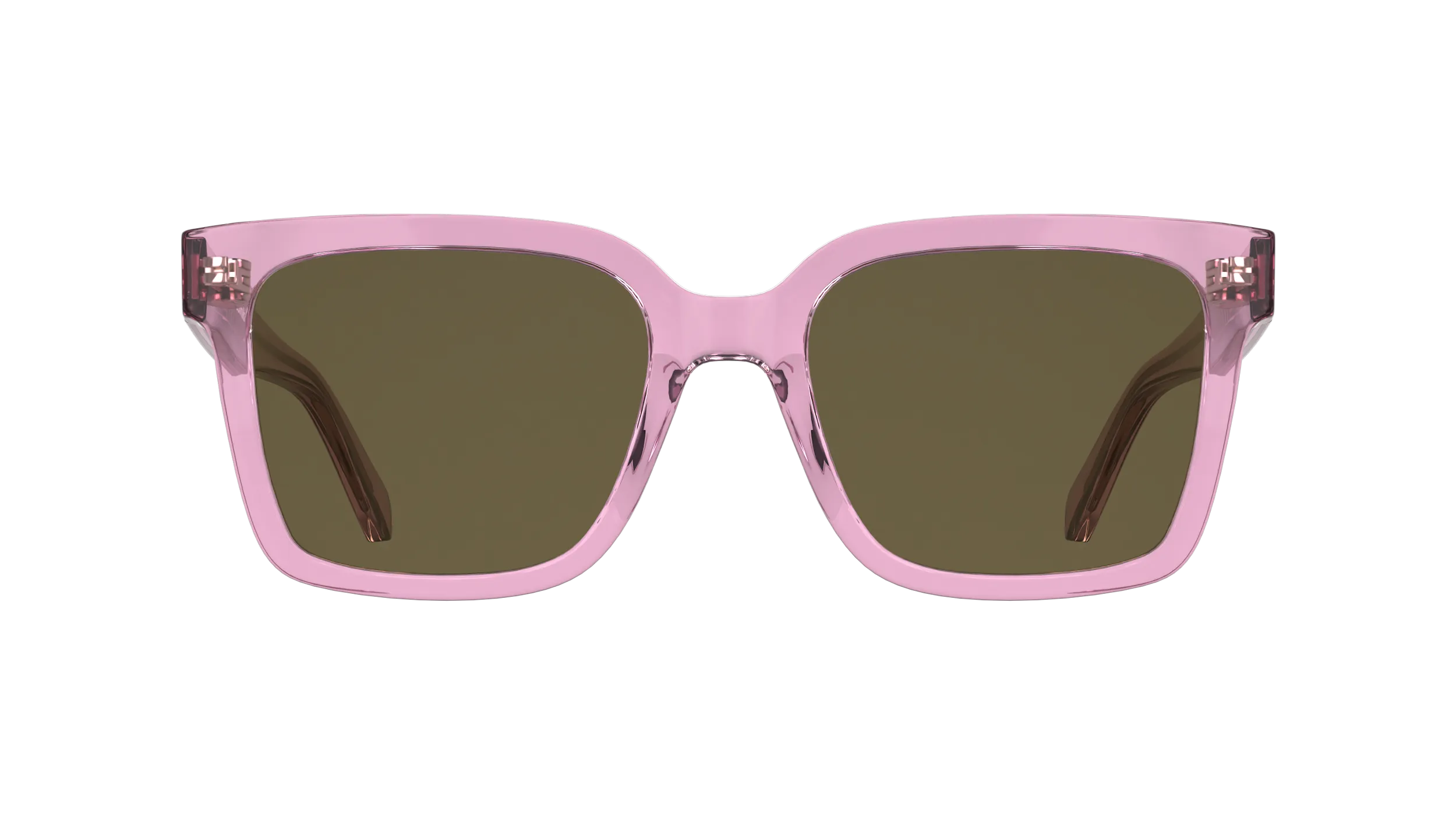 Calvin Klein Junior Calvin Klein CKJ26301S 661 Occhiali da sole bambino Acetato Marrone Squadrata Normale - immagine 2