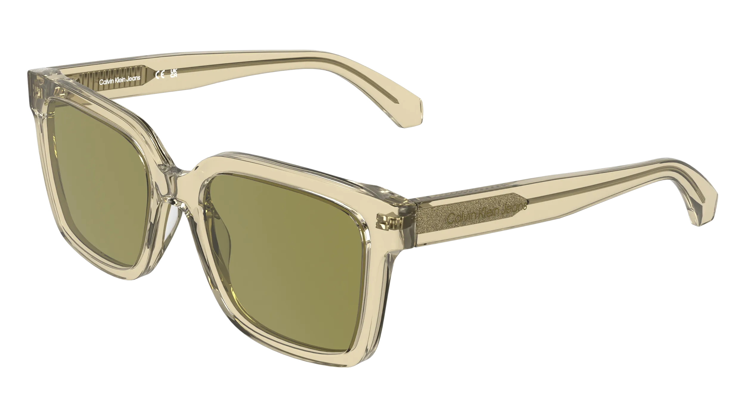 Calvin Klein Junior Calvin Klein CKJ26301S 746 Occhiali da sole bambino Acetato Marrone Squadrata Normale - immagine 1
