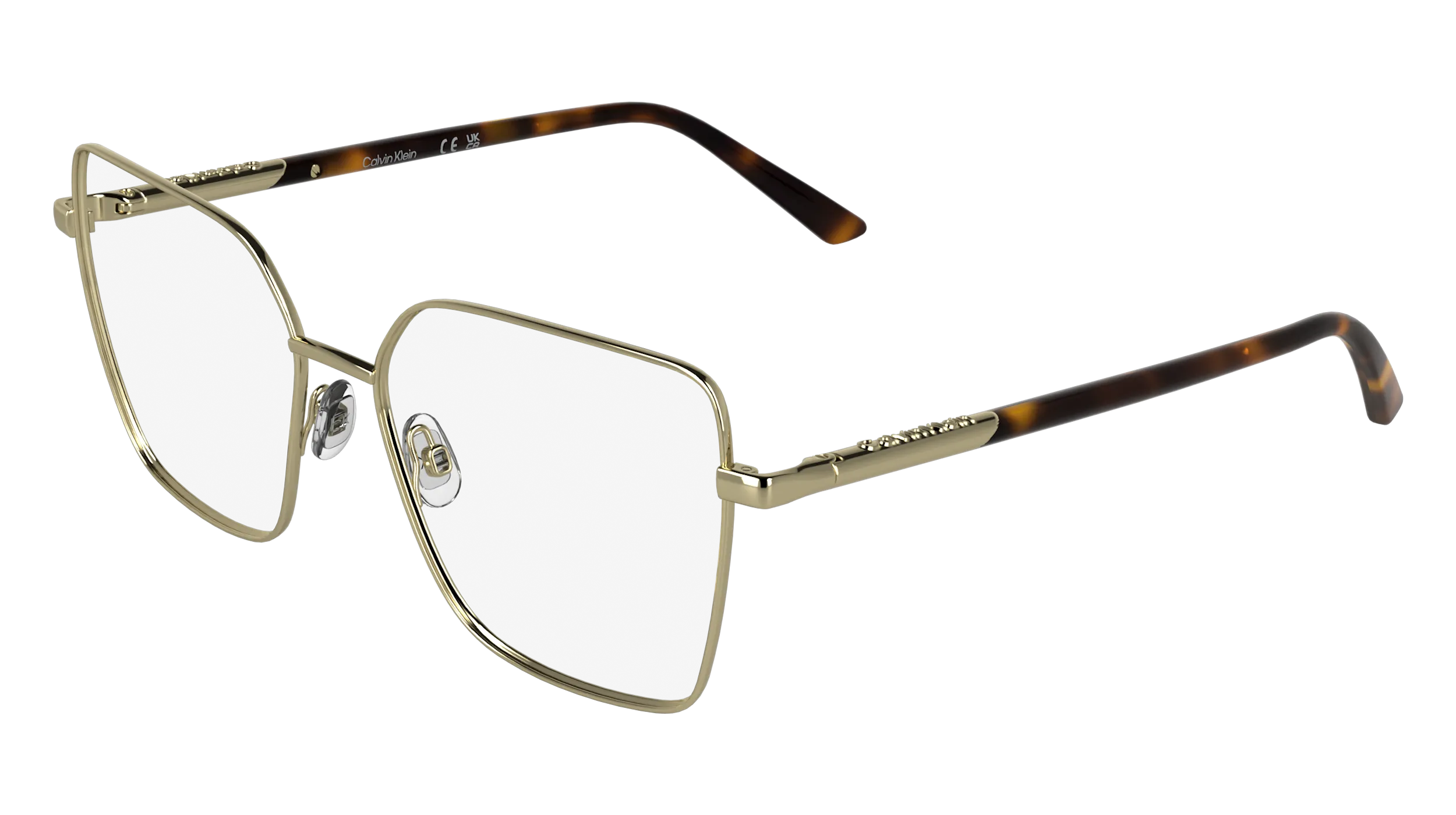 Calvin Klein CK26102 715 Montature da vista Metallo Oro Farfalla Normale - immagine 1
