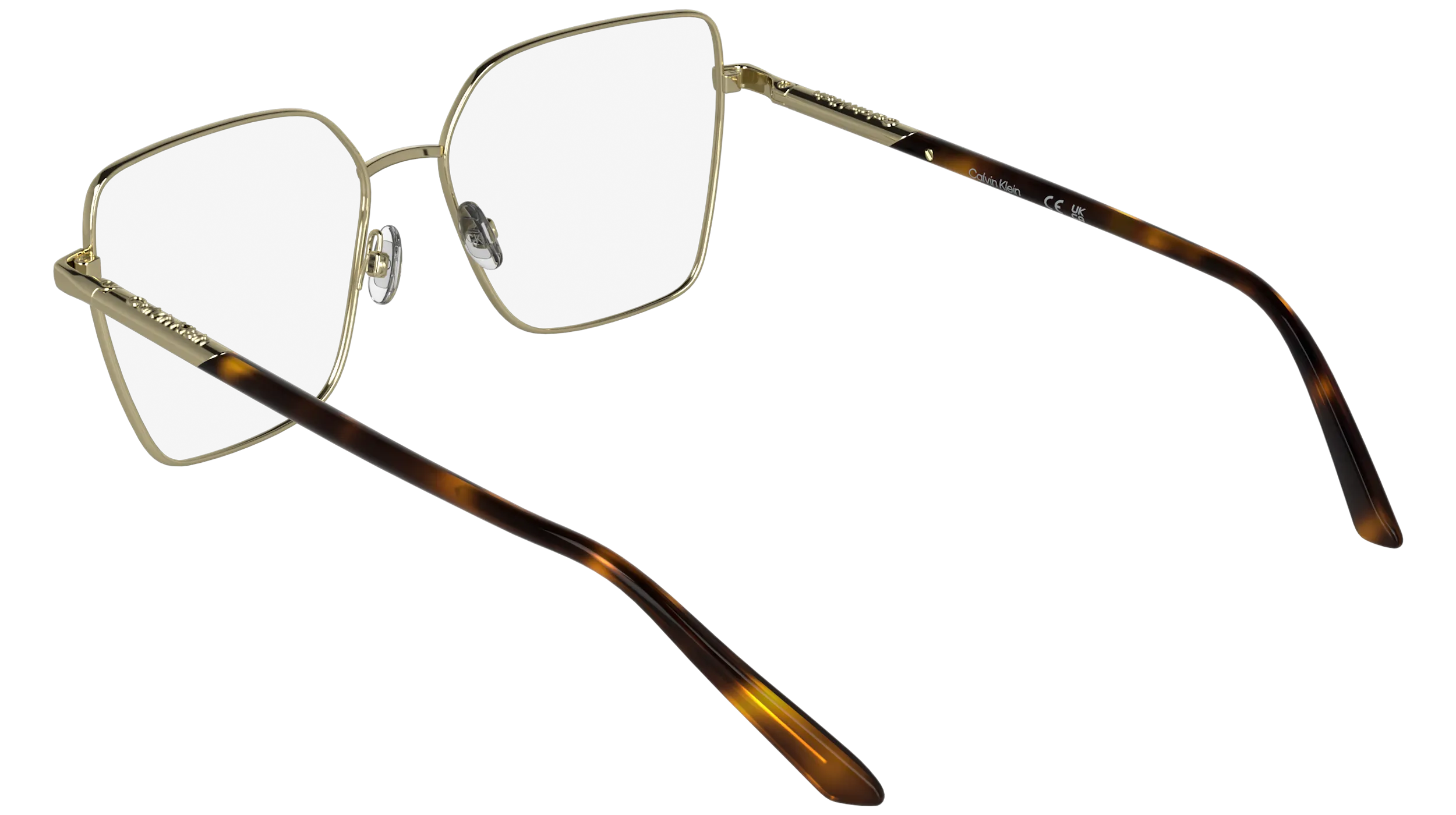 Calvin Klein CK26102 715 Montature da vista Metallo Oro Farfalla Normale - immagine 4