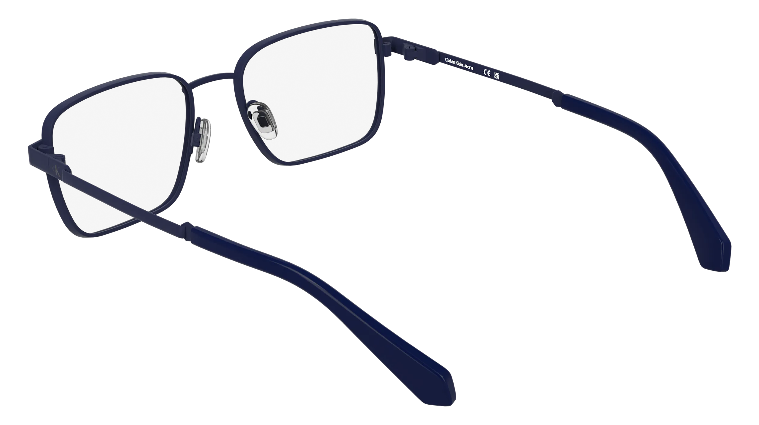 Calvin Klein Junior Calvin Klein CKJ26305 400 Montature da vista bambino Metallo Blu Squadrata Normale - immagine 4