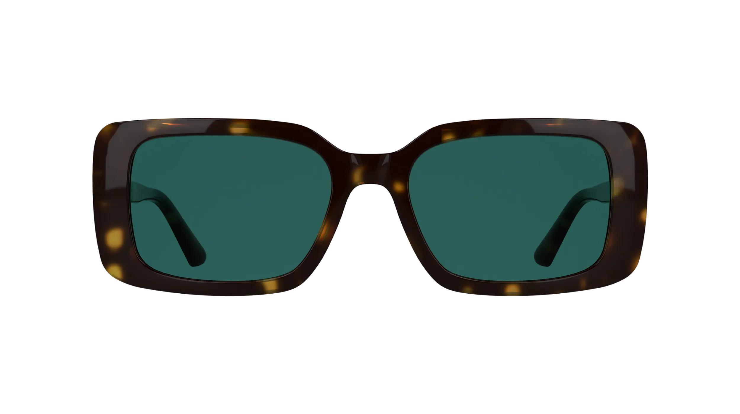 Calvin Klein CK26508S 240 Occhiali da sole Bio-iniettato Havana Verde / Petrolio Squadrata Normale - immagine 2