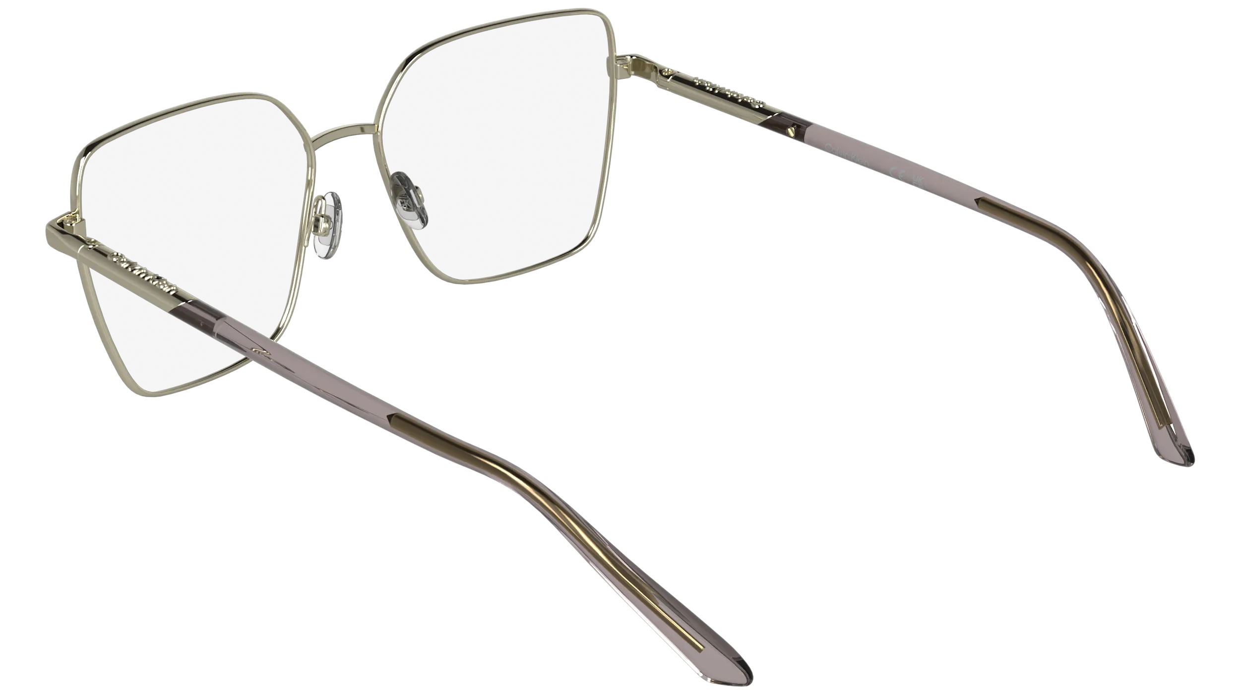 Calvin Klein CK26102 716 Montature da vista Metallo Oro Farfalla Normale - immagine 4
