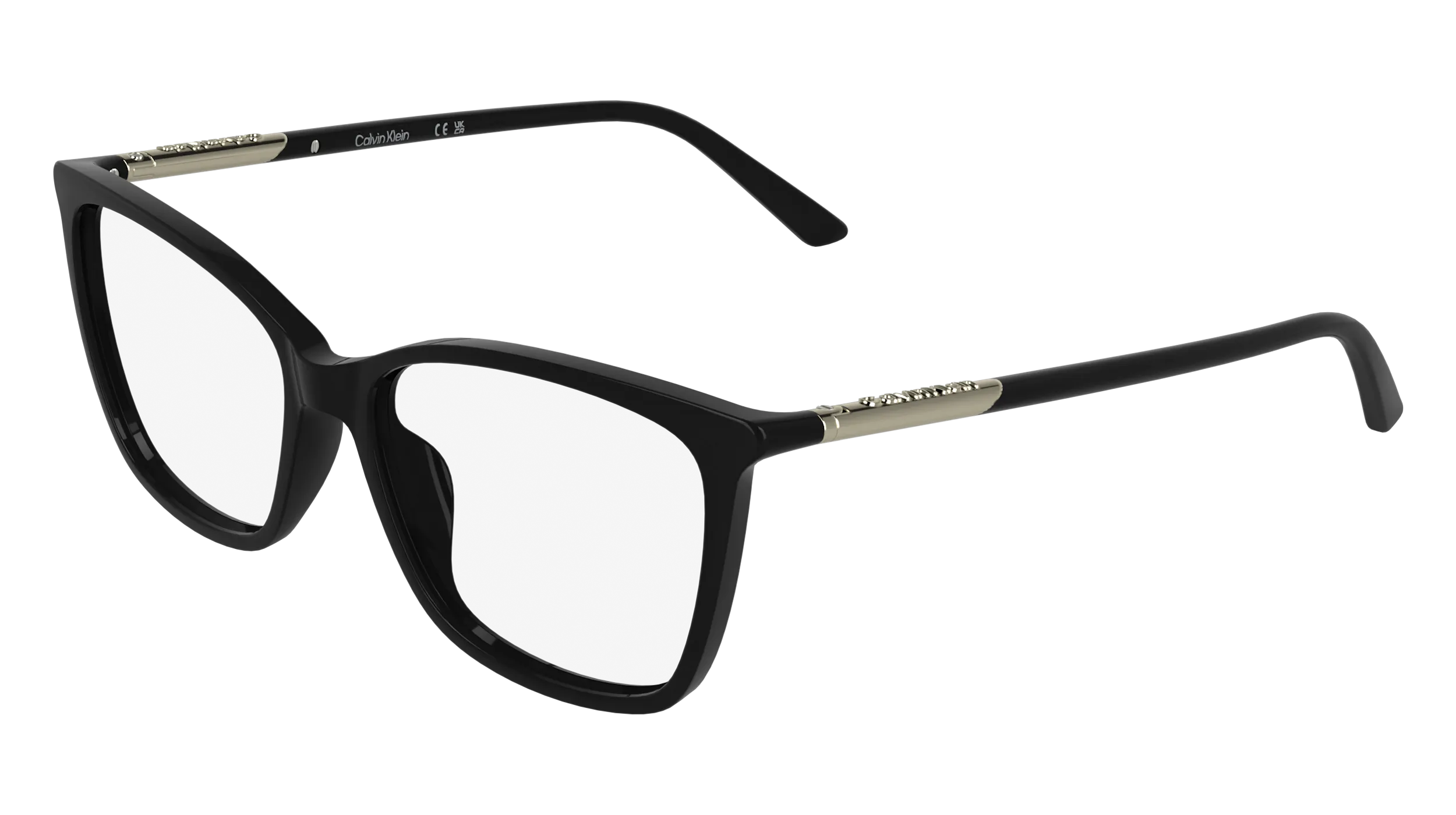 Calvin Klein CK26509 001 Montature da vista Bio-iniettato Nero Cat Eye Normale - immagine 1