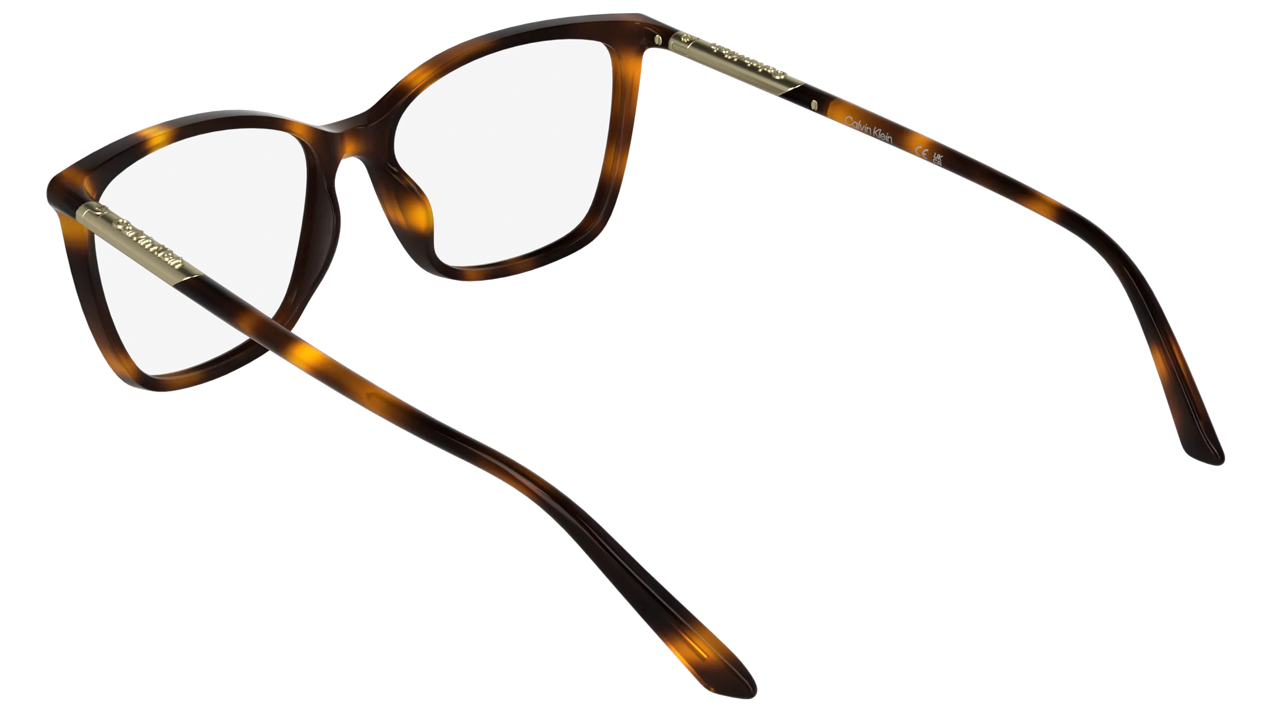 Calvin Klein CK26509 240 Montature da vista Bio-iniettato Havana Cat Eye Normale - immagine 4