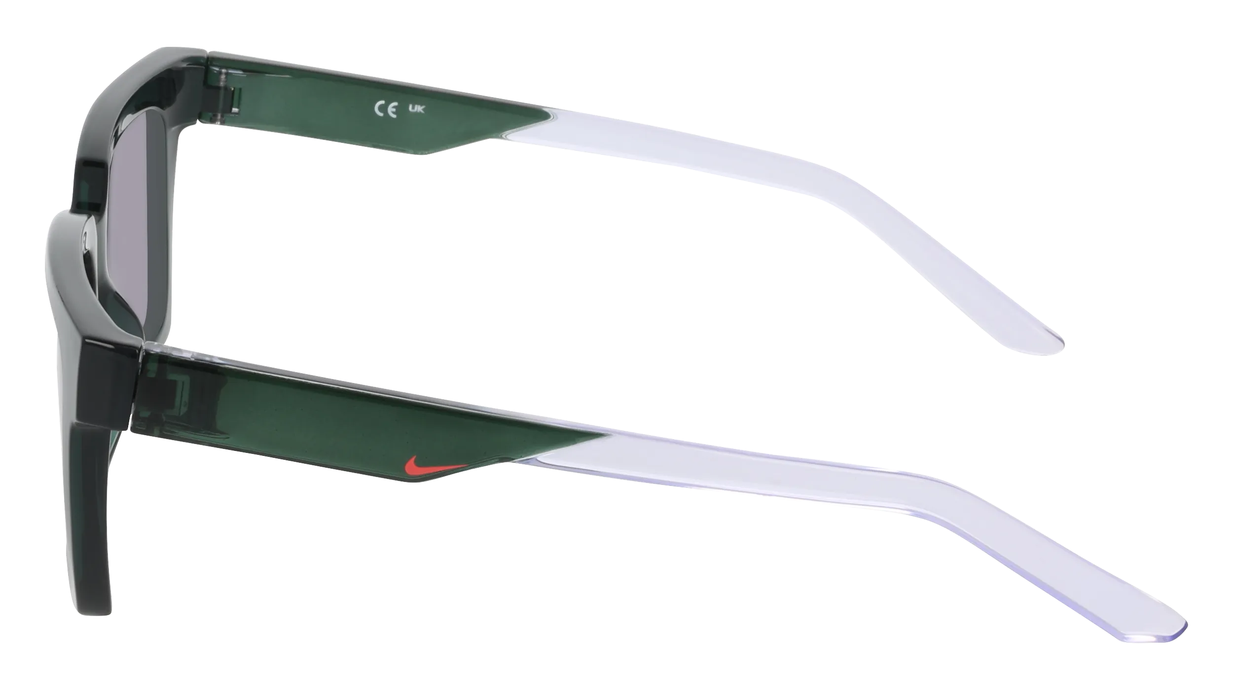 Nike NIKE TIDE COSMIC IB3681X 300 Occhiali da sole Iniettato Verde Viola Squadrata Normale - immagine 3