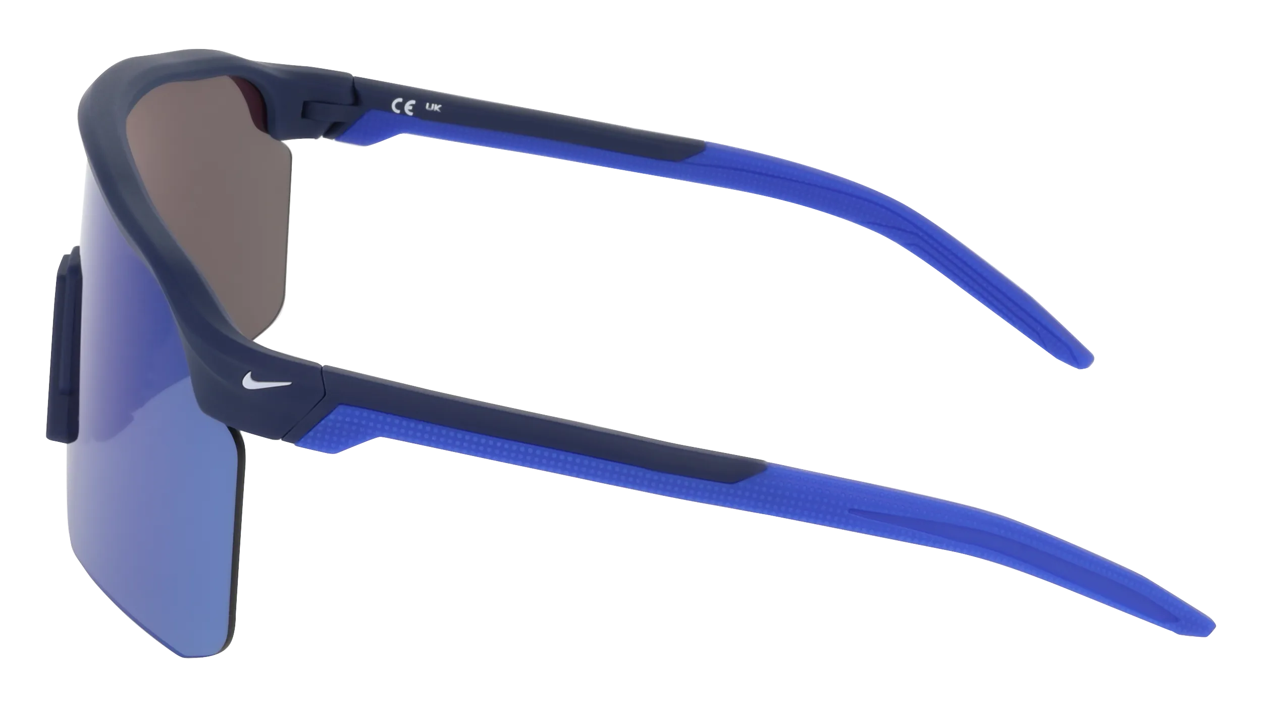 Nike NIKE EXPEDITION SHIELD IB6562X 492 Occhiali da sole Bio-iniettato Blu Grigio Maschera Normale - immagine 3