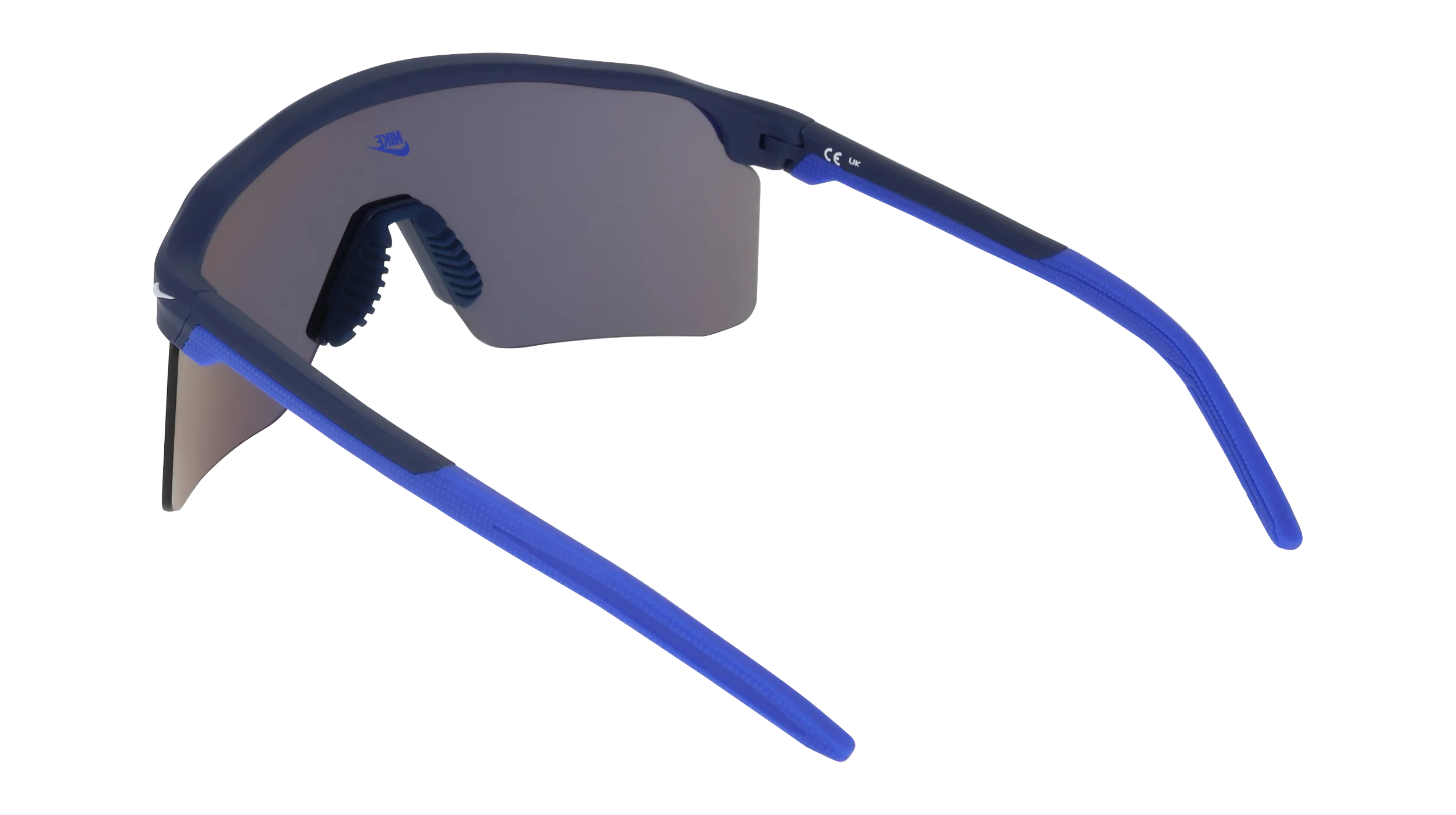 Nike NIKE EXPEDITION SHIELD IB6562X 492 Occhiali da sole Bio-iniettato Blu Grigio Maschera Normale - immagine 4