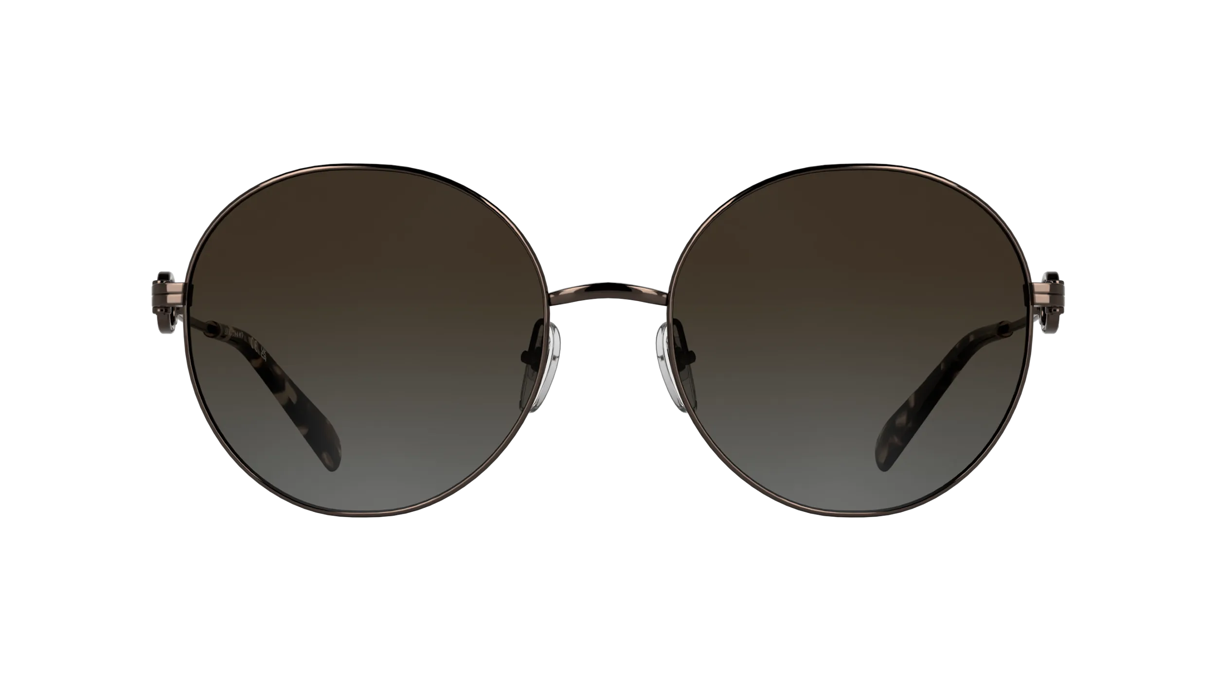 LONGCHAMP LO188S 206 Occhiali da sole Metallo Marrone Marrone Rotonda Normale - immagine 2