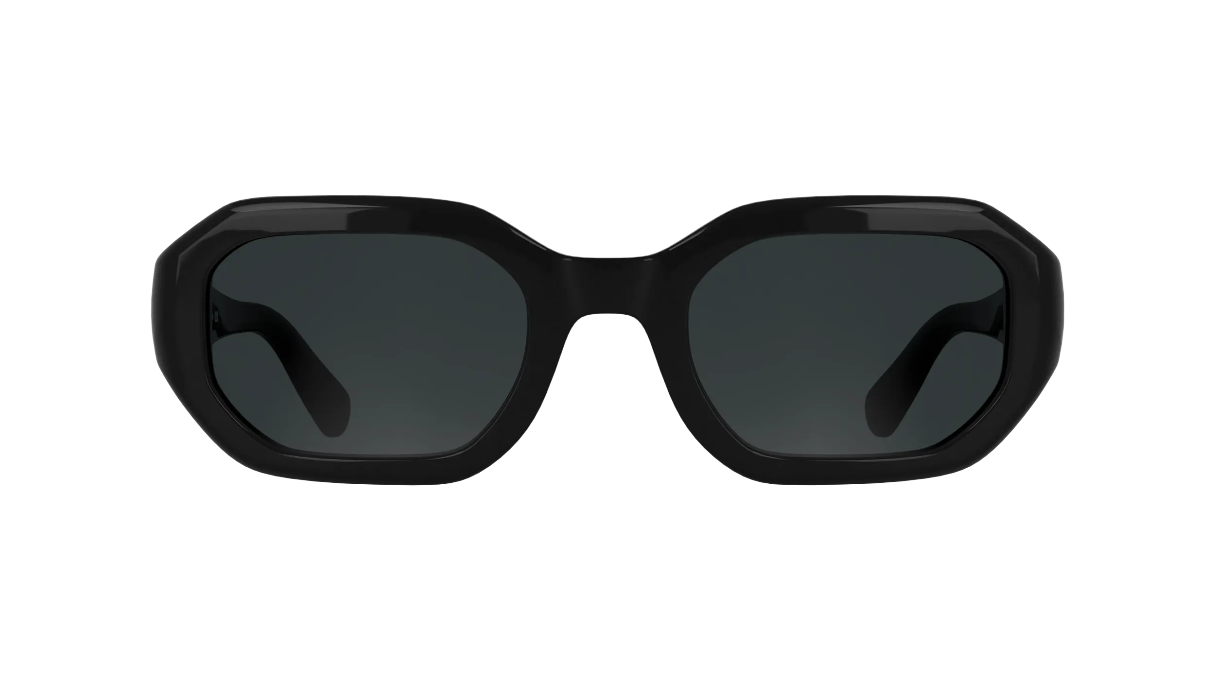 LONGCHAMP LO794S 001 Occhiali da sole Bio-iniettato Nero Fumo Squadrata Normale - immagine 2