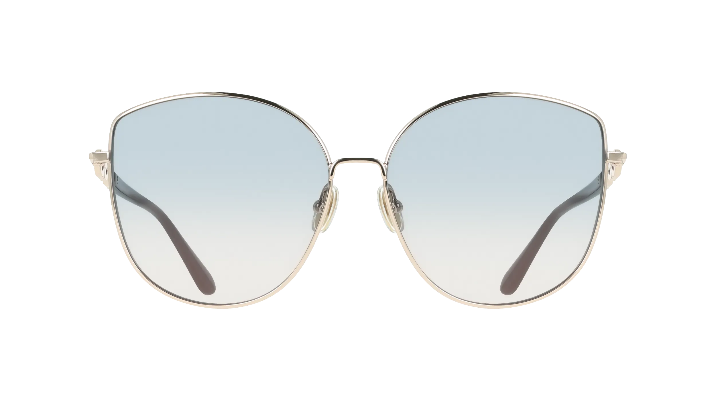 Ferragamo SF339S 774 Occhiali da sole Metallo Blu Squadrata Normale - immagine 2