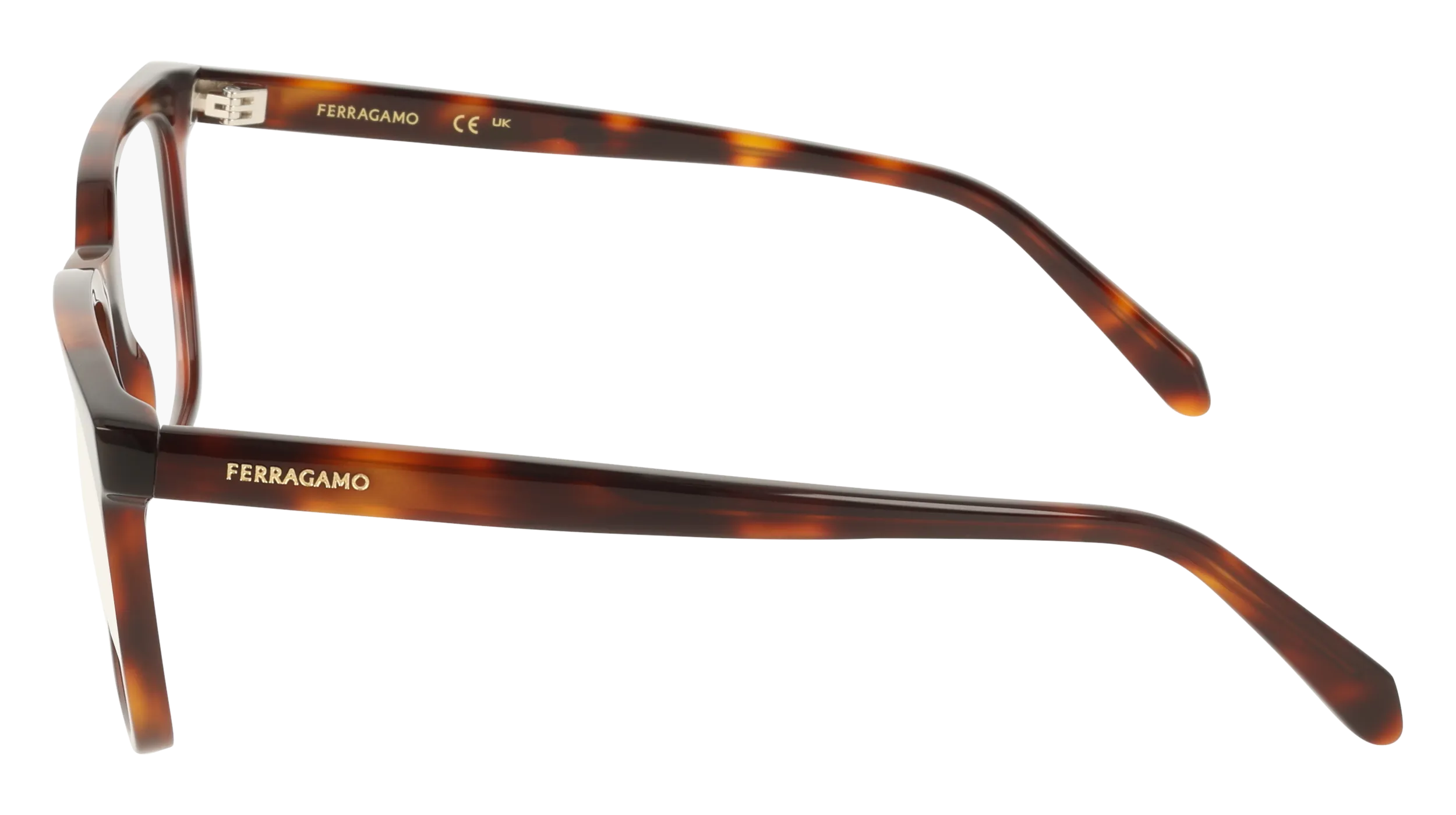 Ferragamo SF3067 240 Montature da vista Acetato Havana Squadrata Normale - immagine 3