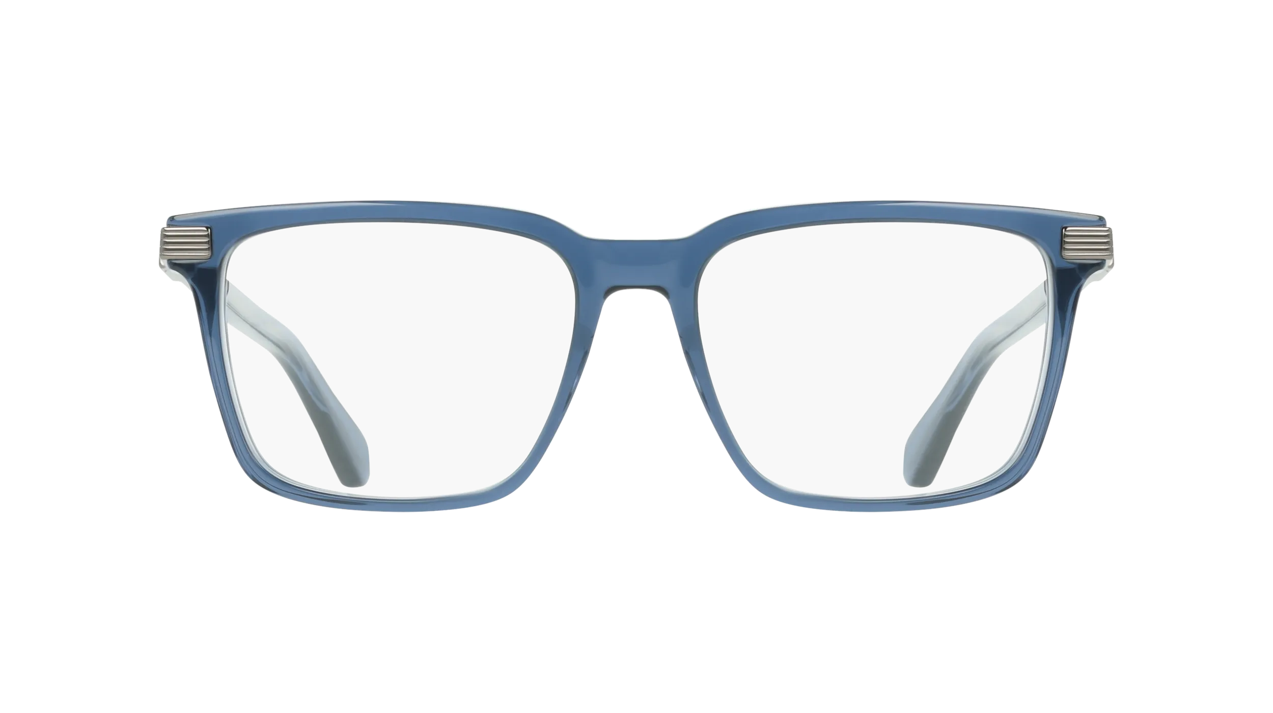 Ferragamo SF3065 438 Montature da vista Acetato Blu Squadrata Normale - immagine 2