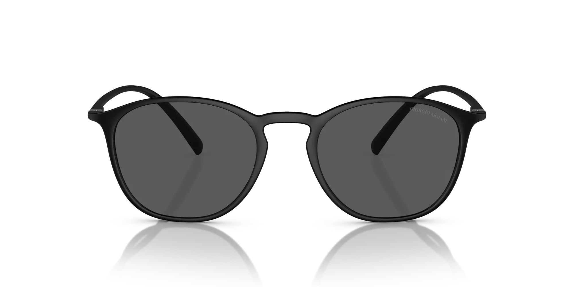 Giorgio Armani AR8186U 504287 Occhiali da sole Nylon Nero Grigio Squadrata Normale - immagine 3