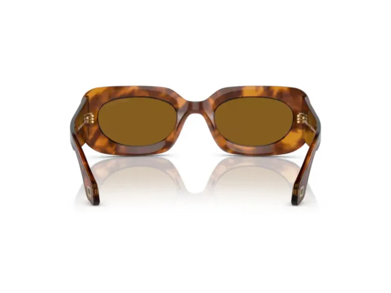 Giorgio Armani AR8182 598833 Occhiali da sole Acetato Tartaruga Marrone Squadrata Normale - immagine 3