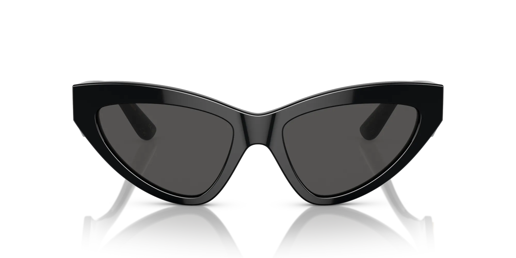 Dolce & Gabbana DG4439 501/87 Occhiali da sole Acetato Nero Grigio Cat Eye Normale - immagine 3