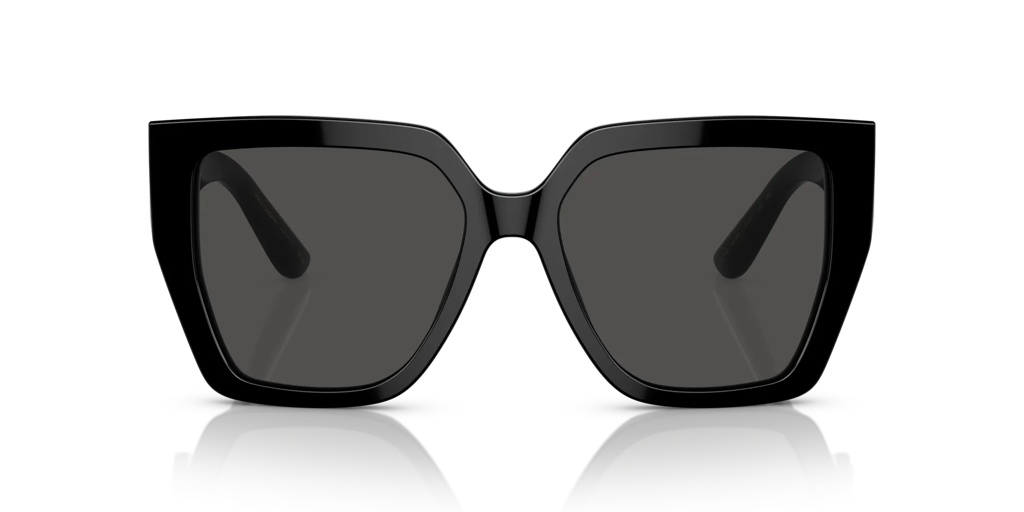 Dolce & Gabbana DG4438 501/87 Occhiali da sole Acetato Nero Grigio Squadrata Normale - immagine 3