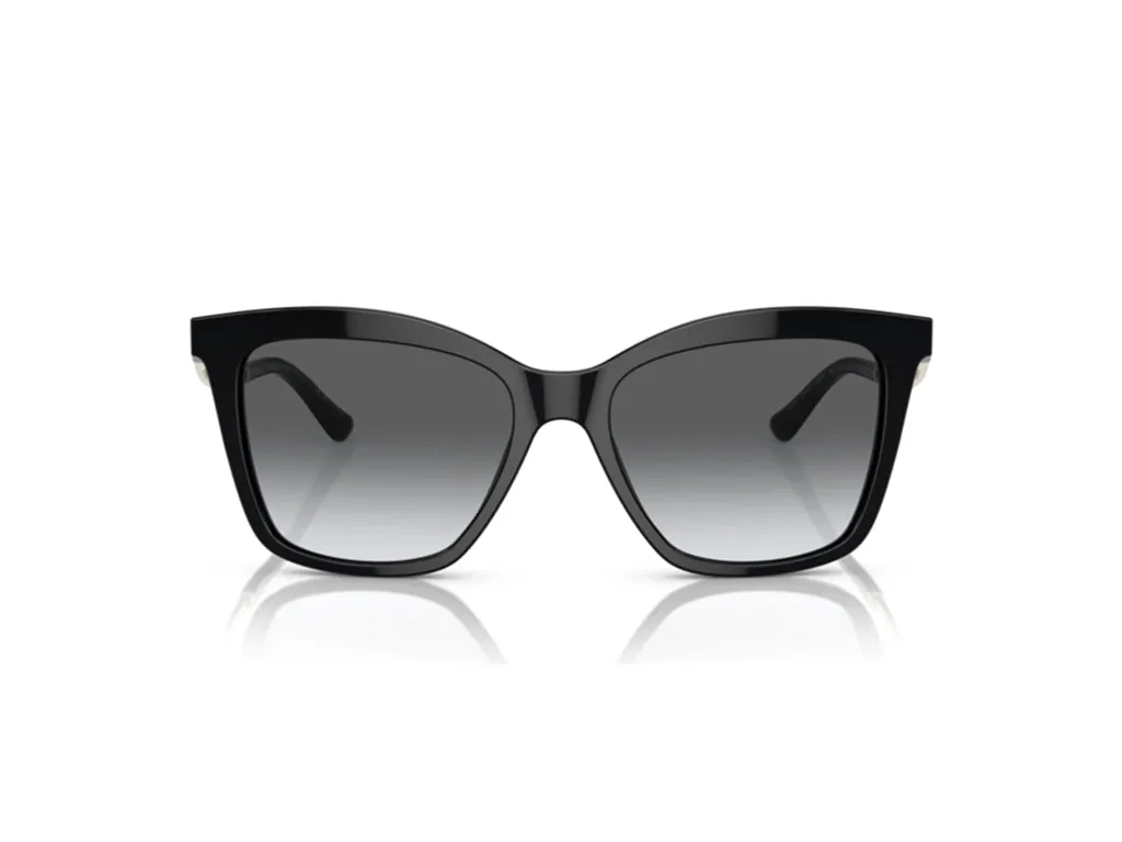 Bulgari BV8257 501/T3 Occhiali da sole outlet Acetato Nero Grigio Cat Eye Polarizzata Sfumato - immagine 2
