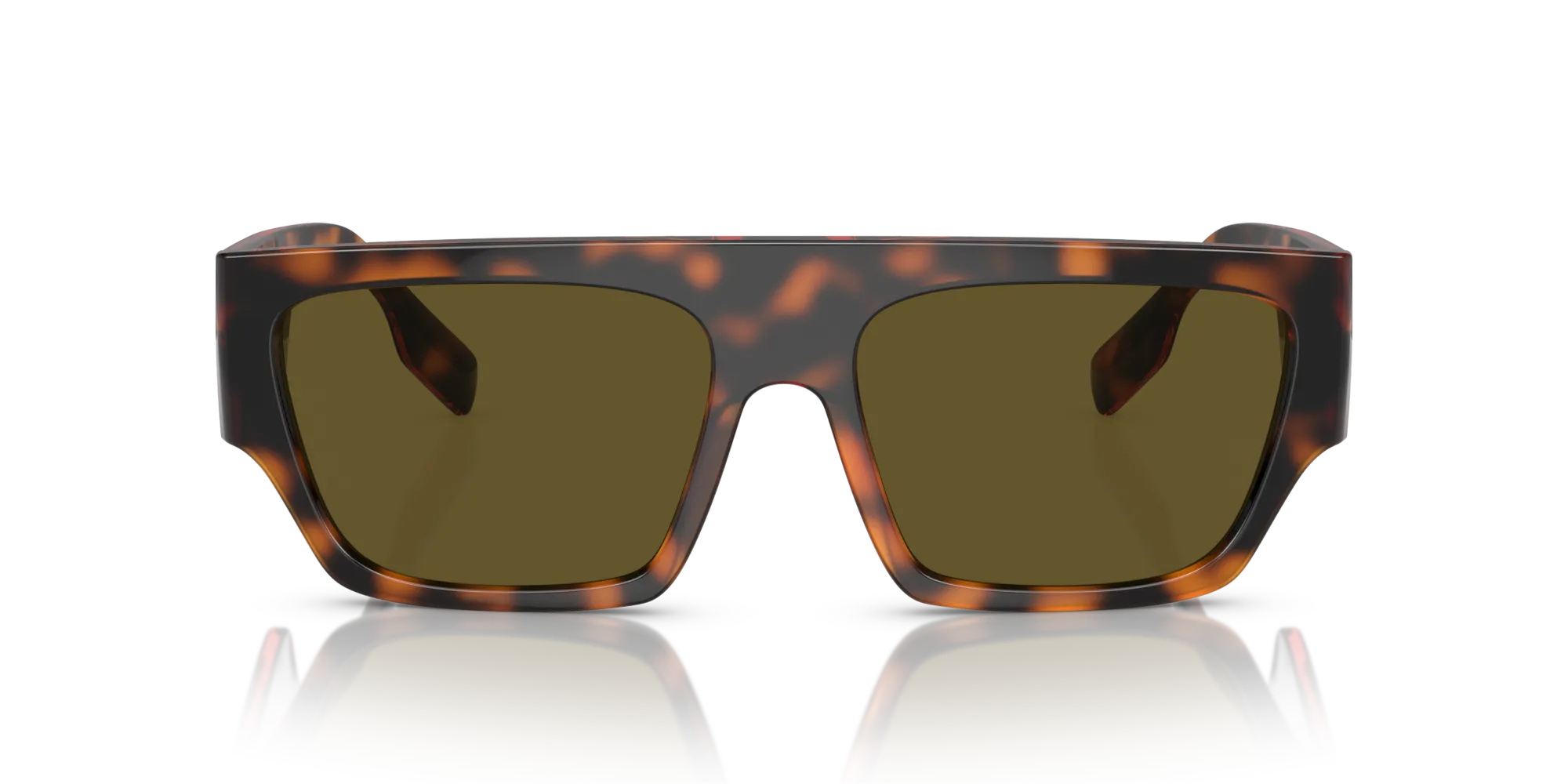 Burberry BE4397U MICAH 300273 Occhiali da sole Iniettato Marrone Marrone Squadrata Normale - immagine 3