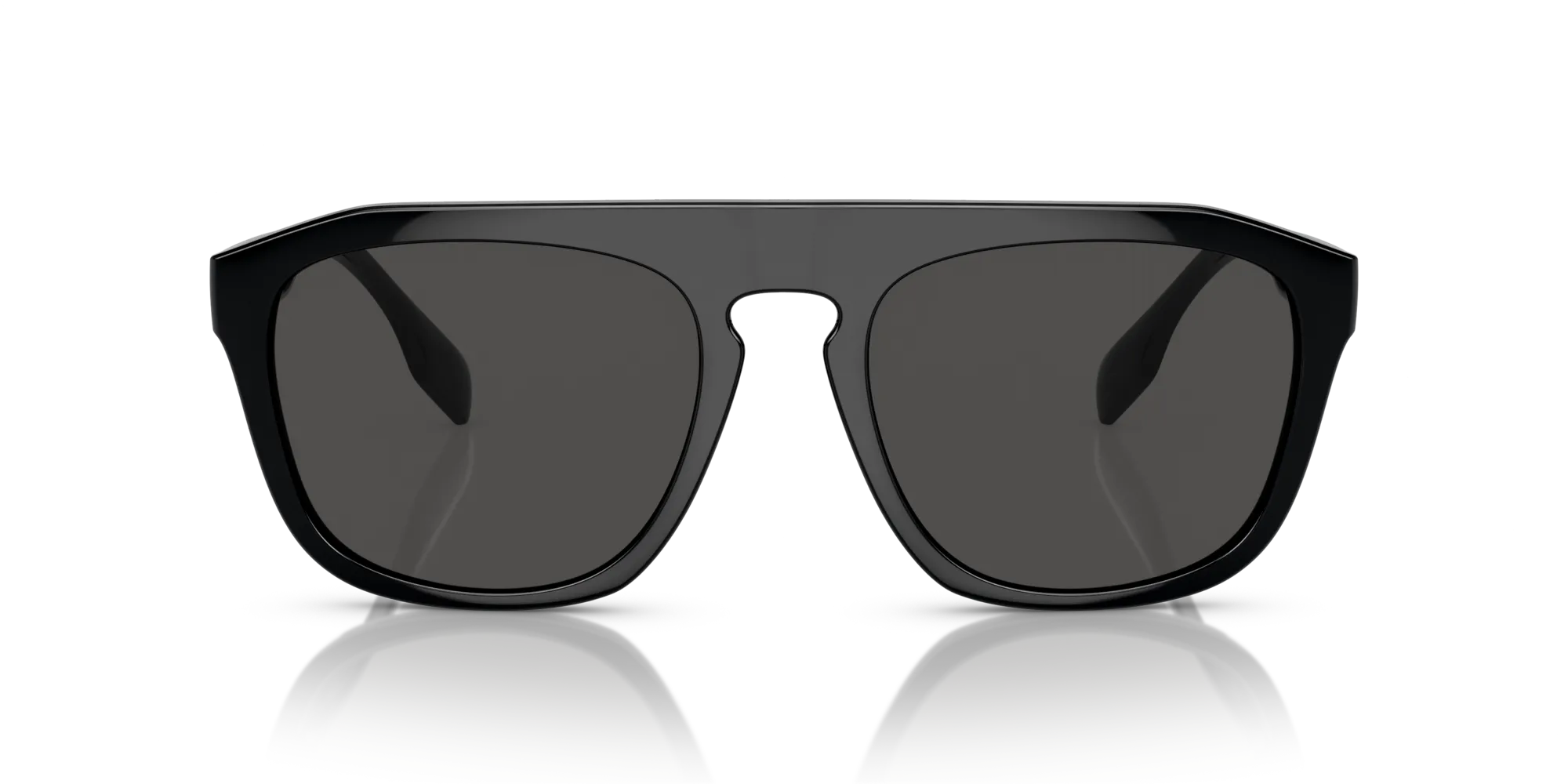 Burberry BE4396U WREN 300187 Occhiali da sole Iniettato Nero Grigio Squadrata Normale - immagine 3