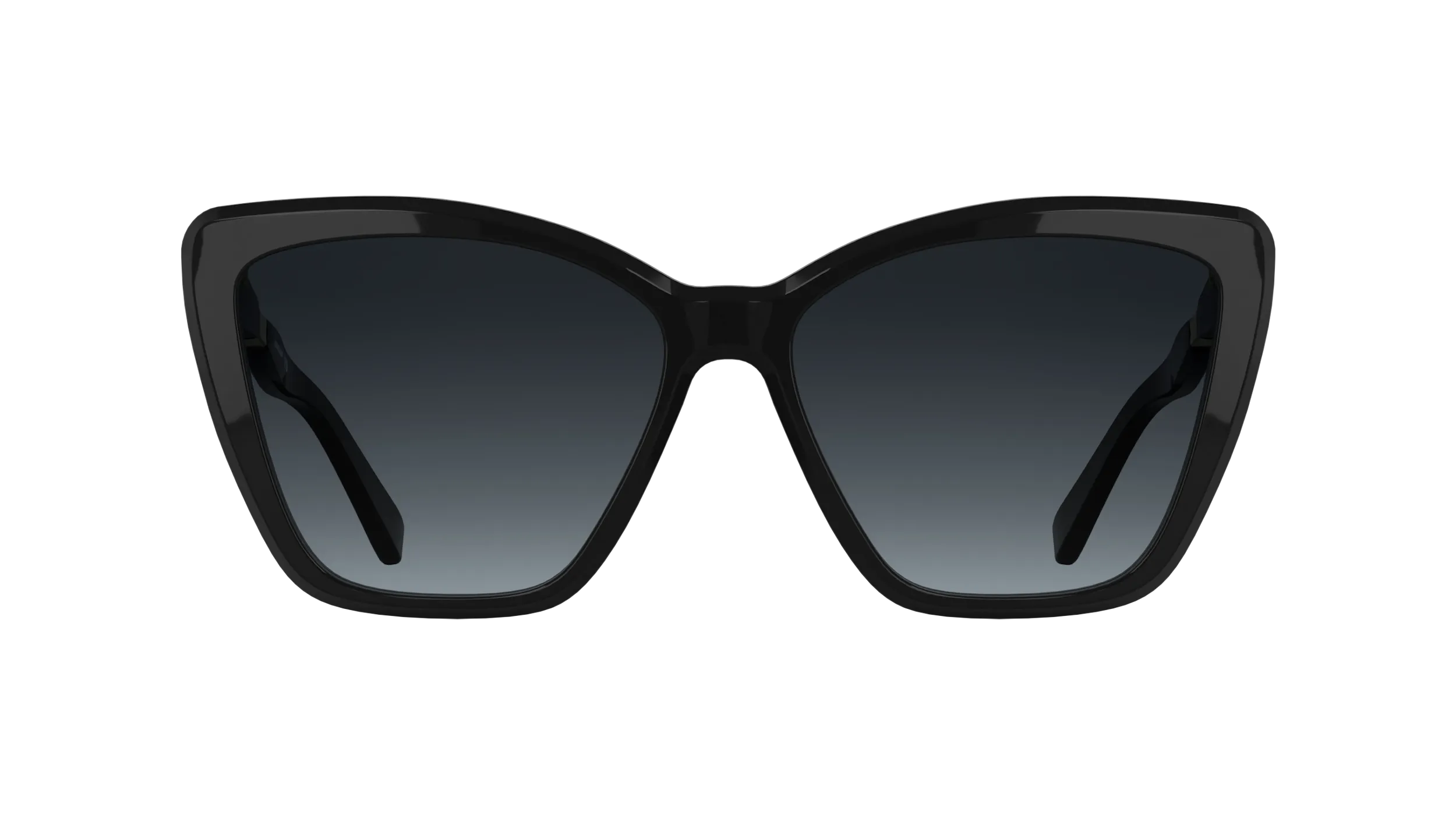 LONGCHAMP LO803S 001 Occhiali da sole Acetato Nero Grigio Farfalla Normale - immagine 2