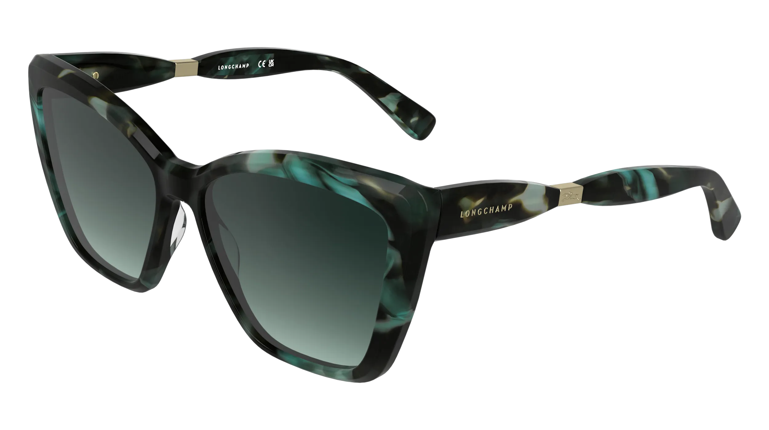 LONGCHAMP LO803S 429 Occhiali da sole Acetato Farfalla Normale - immagine 1