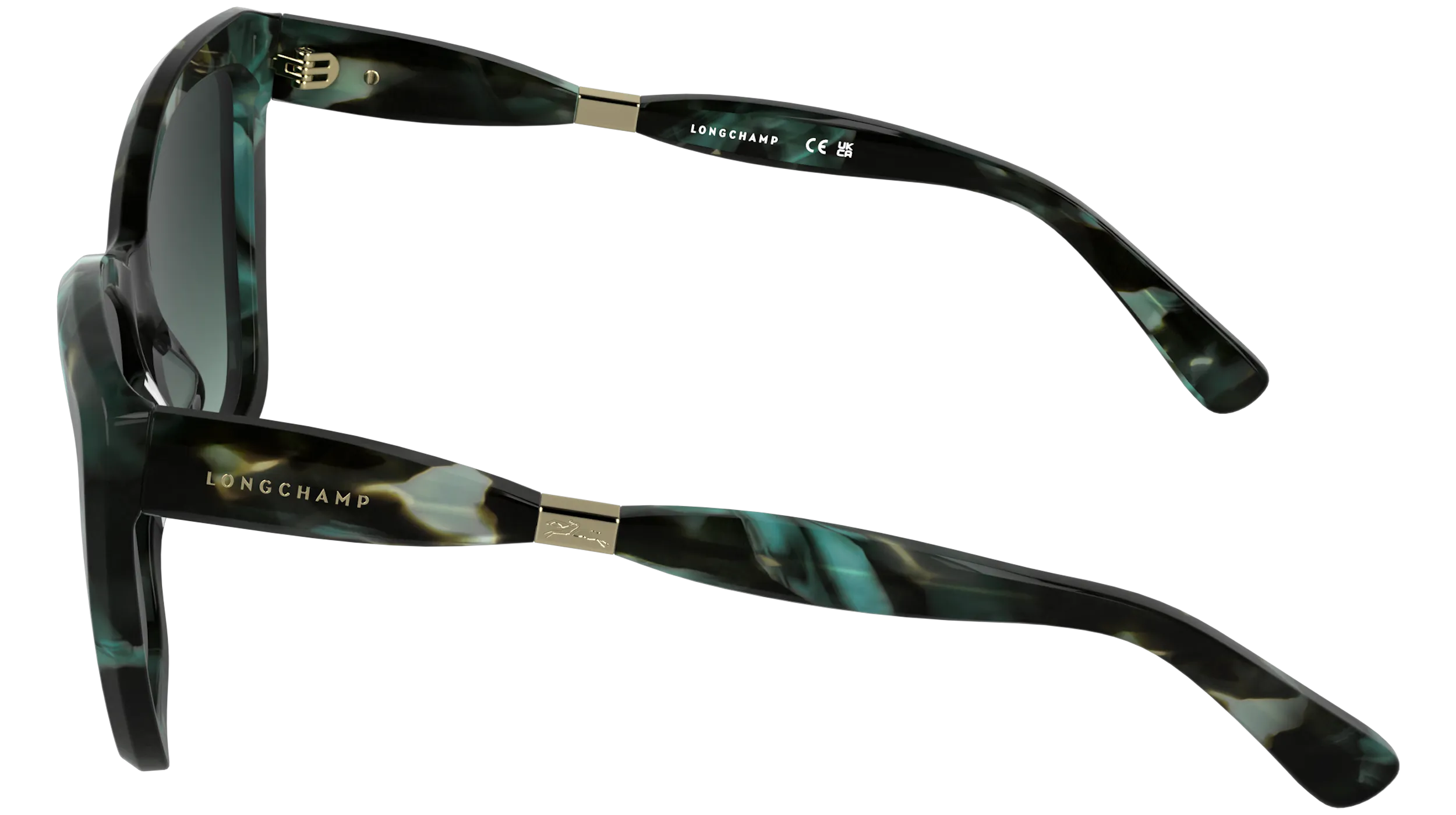 LONGCHAMP LO803S 429 Occhiali da sole Acetato Farfalla Normale - immagine 3