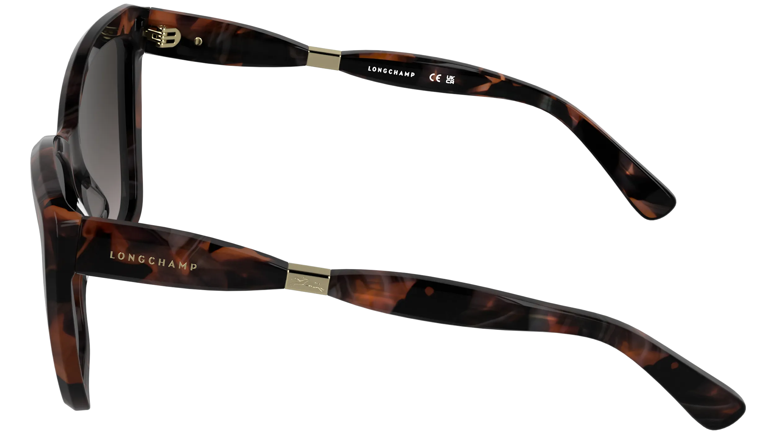 LONGCHAMP LO803S 850 Occhiali da sole Acetato Farfalla Normale - immagine 3