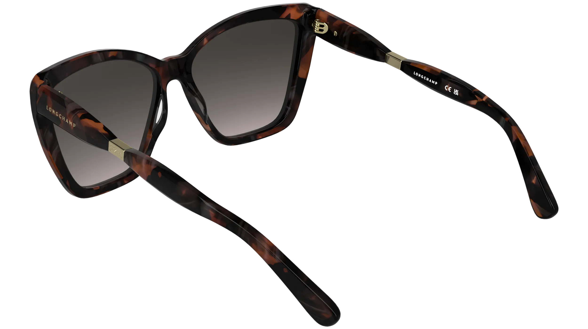 LONGCHAMP LO803S 850 Occhiali da sole Acetato Farfalla Normale - immagine 4