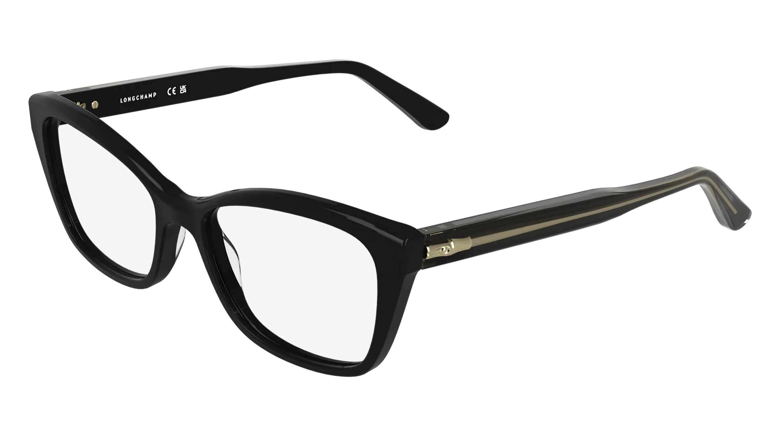 LONGCHAMP LO2799 001 Montature da vista Acetato Nero Squadrata Normale - immagine 1