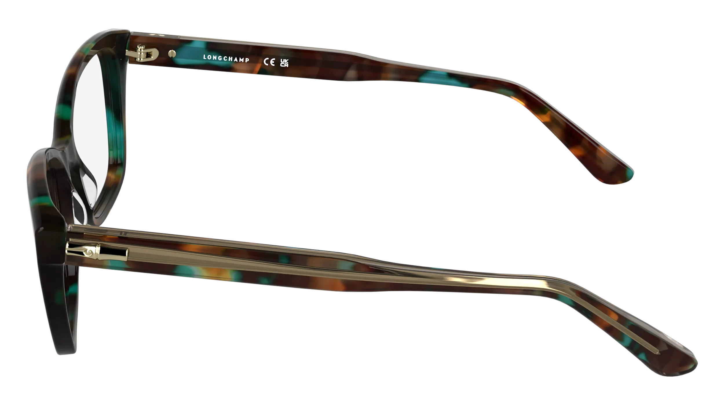 LONGCHAMP LO2799 309 Montature da vista Acetato Havana Squadrata Normale - immagine 3