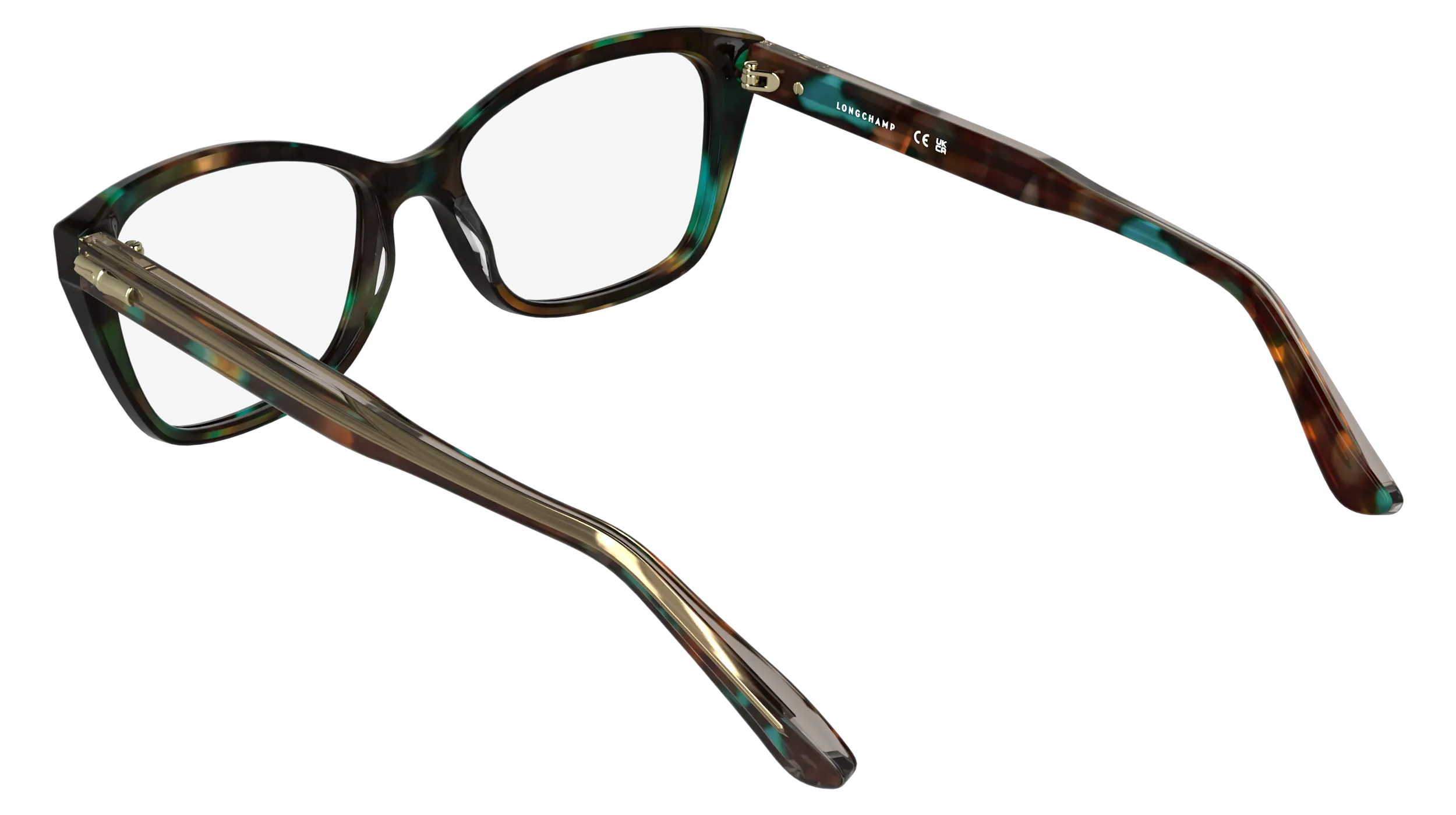 LONGCHAMP LO2799 309 Montature da vista Acetato Havana Squadrata Normale - immagine 4