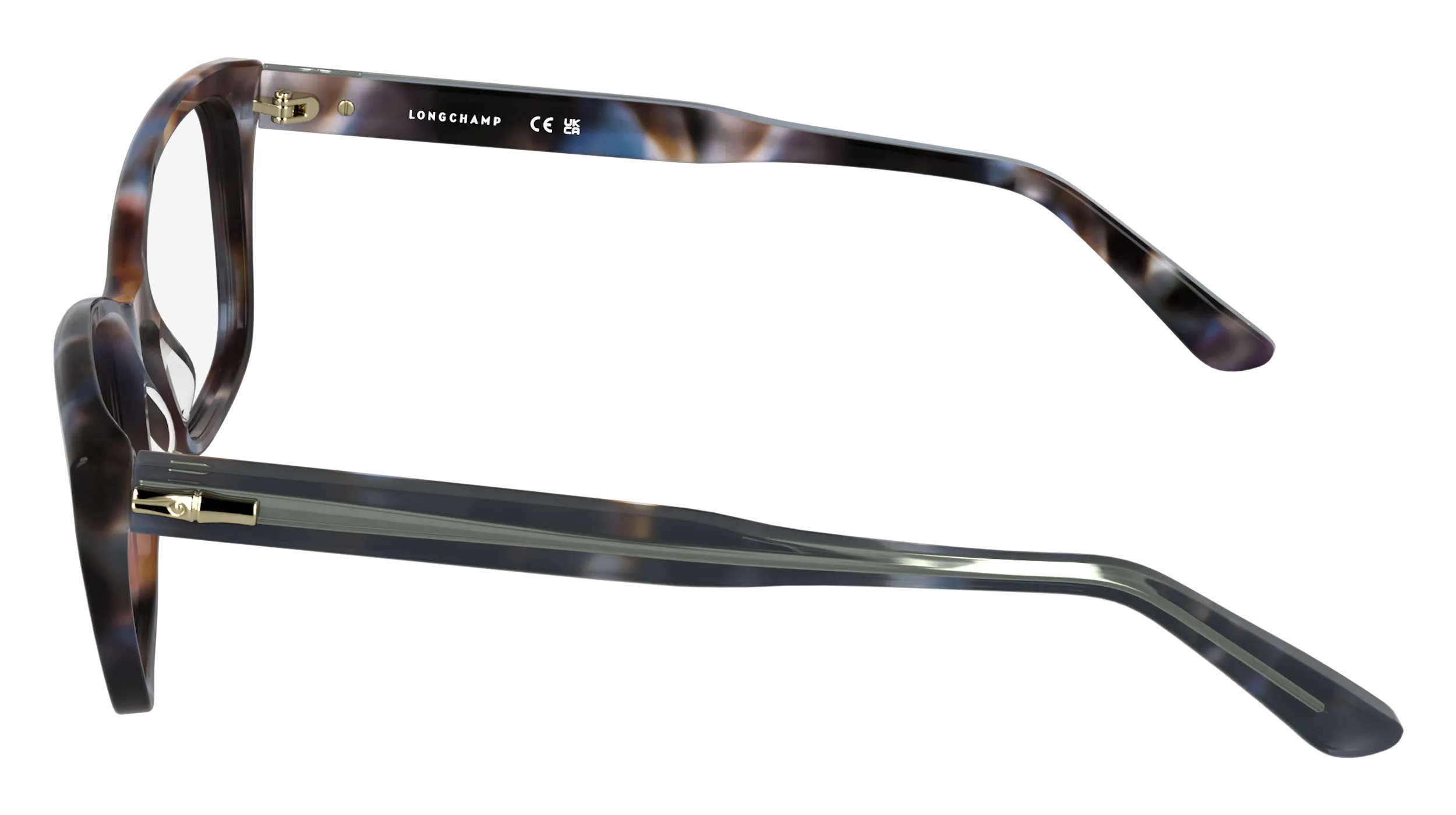 LONGCHAMP LO2799 430 Montature da vista Acetato Havana Squadrata Normale - immagine 3