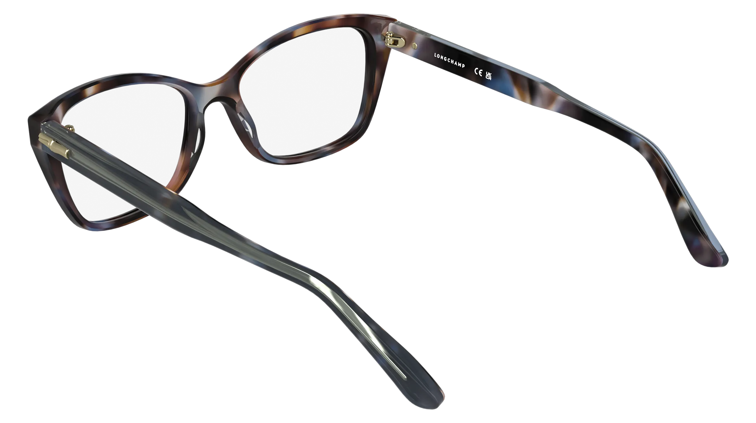 LONGCHAMP LO2799 430 Montature da vista Acetato Havana Squadrata Normale - immagine 4
